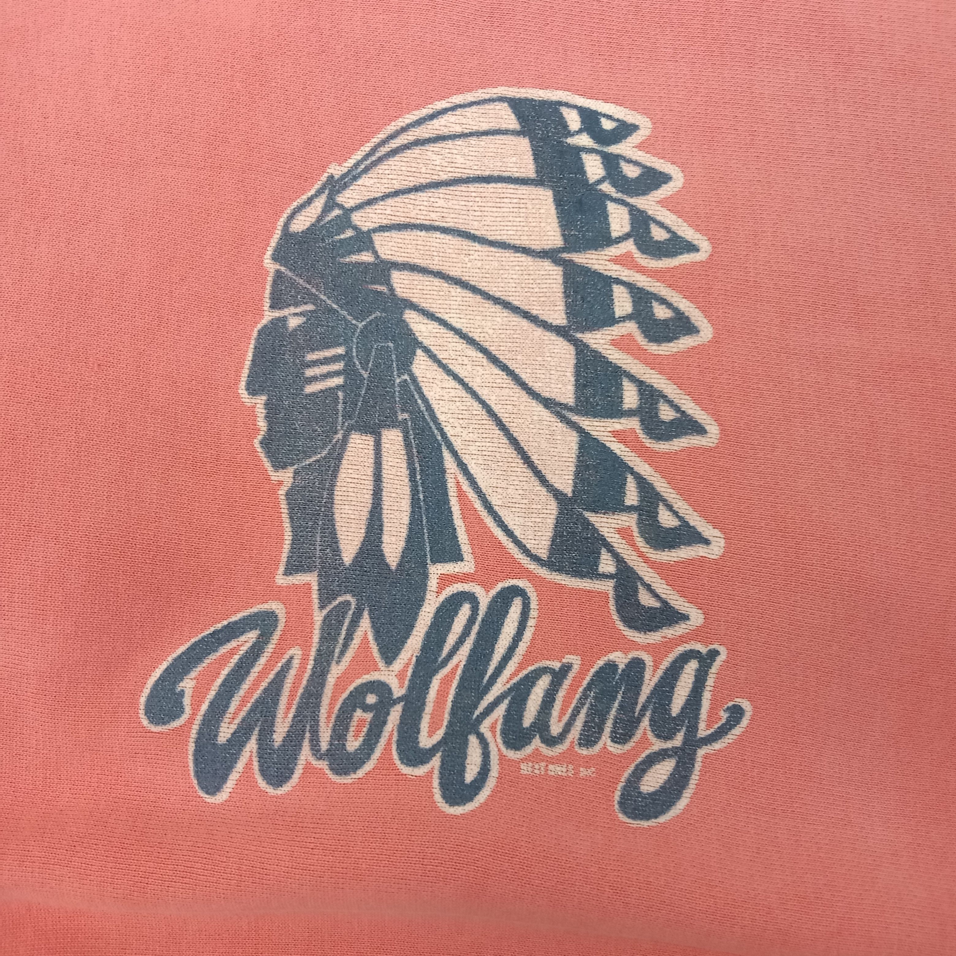 Vintage Wolfgang American Red Indian Sweatshirt C261N6 Size US XS / EU 42 / 0 - 2 Thumbnail