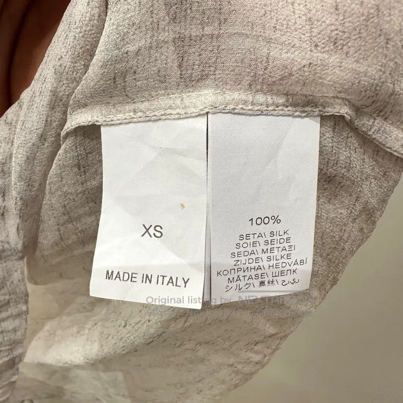 Brunello Cucinelli Brunello Cucinelli Beaded silk open short-sleeve Size XS / US 0-2 / IT 36-38 - 4 Thumbnail