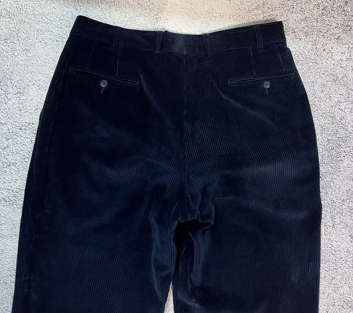 Burberry Burberry London Men’s Corduroy Pants Vintage Jeans Navy Blue Size US 36 / EU 52 - 7 Thumbnail