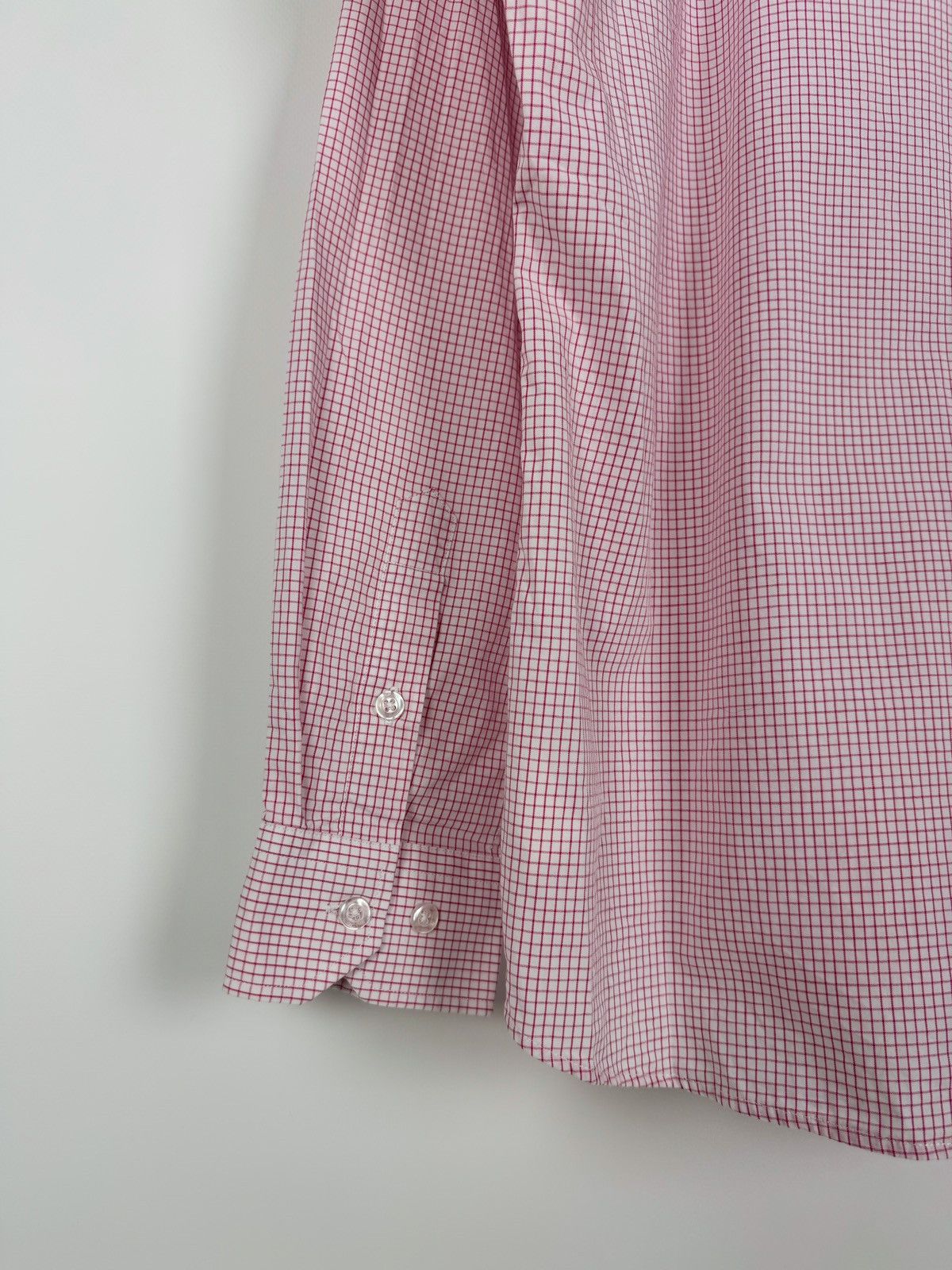 Moschino Moschino Heart Pink Buttons Up Check Shirt Size US L / EU 52-54 / 3 - 7 Thumbnail