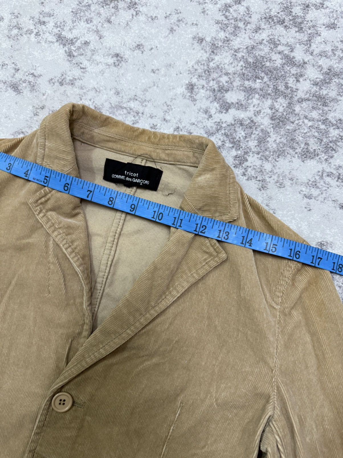 Tricot Comme des Garcons AD2005 tricot COMMES DES GARCONS CODUROY COAT JACKET Size S / US 4 / IT 40 - 18 Thumbnail