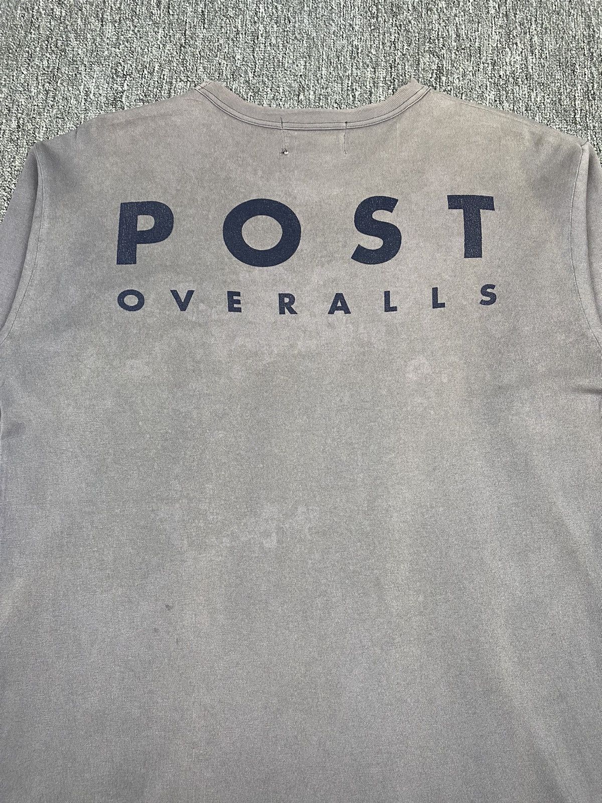 Post Overalls Distressed Pocket Tshirt Size US M / EU 48-50 / 2 - 12 Thumbnail