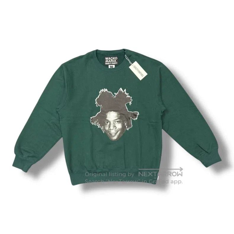 Wacko Maria Wacko Maria BASQUIAT HEAVY WEIGHT CREW NECK SWEAT SHIRT Size US XL / EU 56 / 4 - 1 Thumbnail