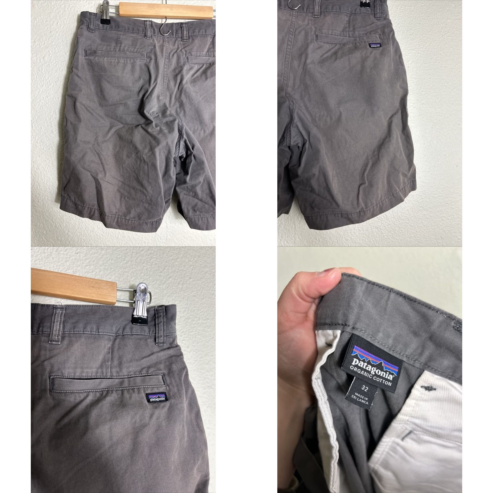 Patagonia Patagonia Organic Cotton Hiking Short Gray Sun Bleached 32x8 Size US 32 / EU 48 - 8 Thumbnail