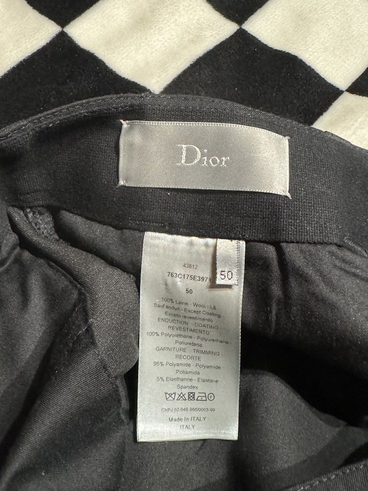 Dior KRIS VAN ASSCHE WIDE LEG PANTS CROPPED TROUSERS CARGO Size US 35 - 2 Thumbnail