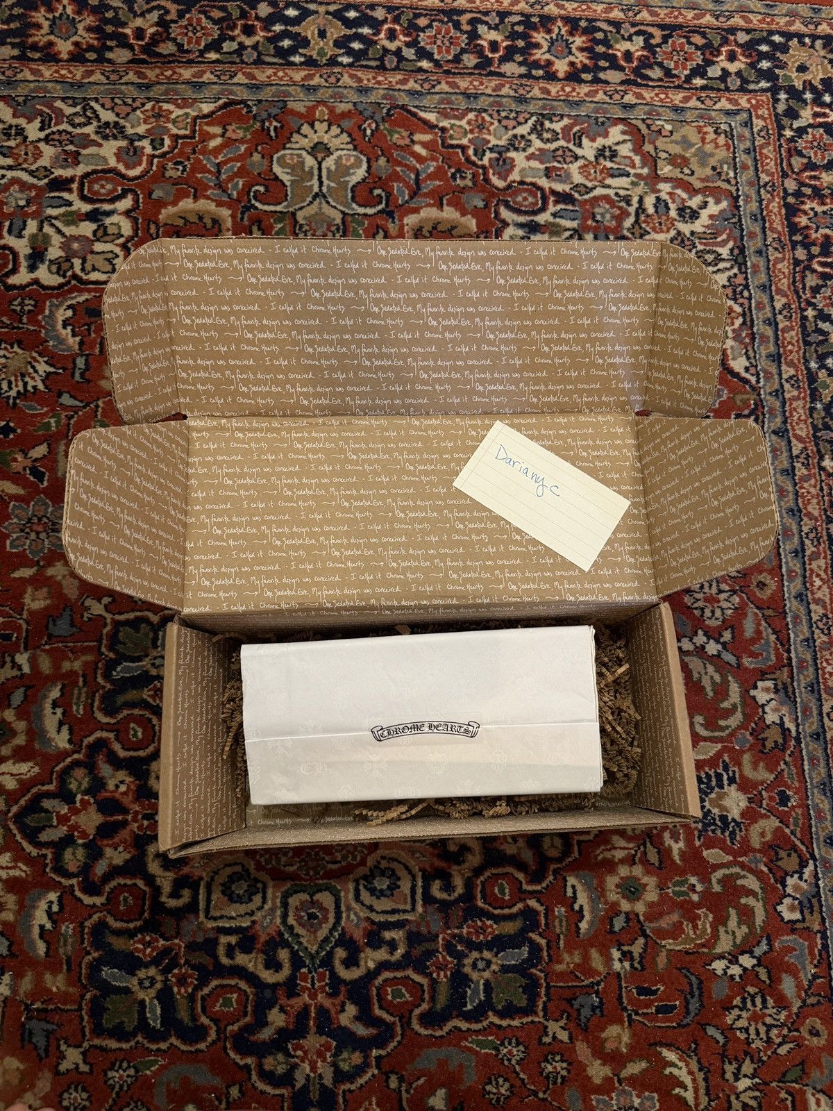 Chrome Hearts white silk bandanna Size ONE SIZE - 3 Thumbnail