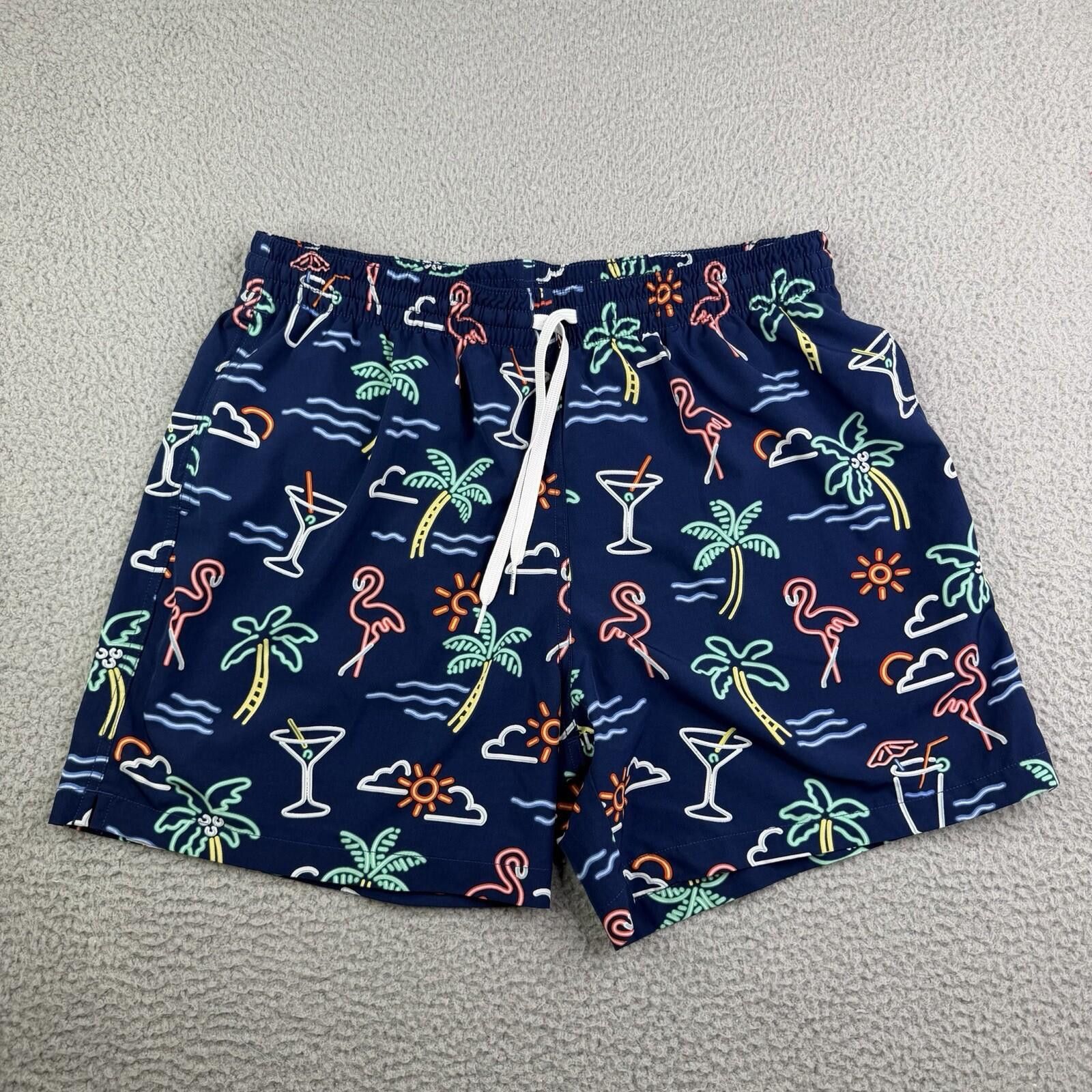 Chubbies Chubbies Neon Glades Swim Trunks Men's XL (34x5.5) Lined Size US 36 / EU 52 - 1 Thumbnail