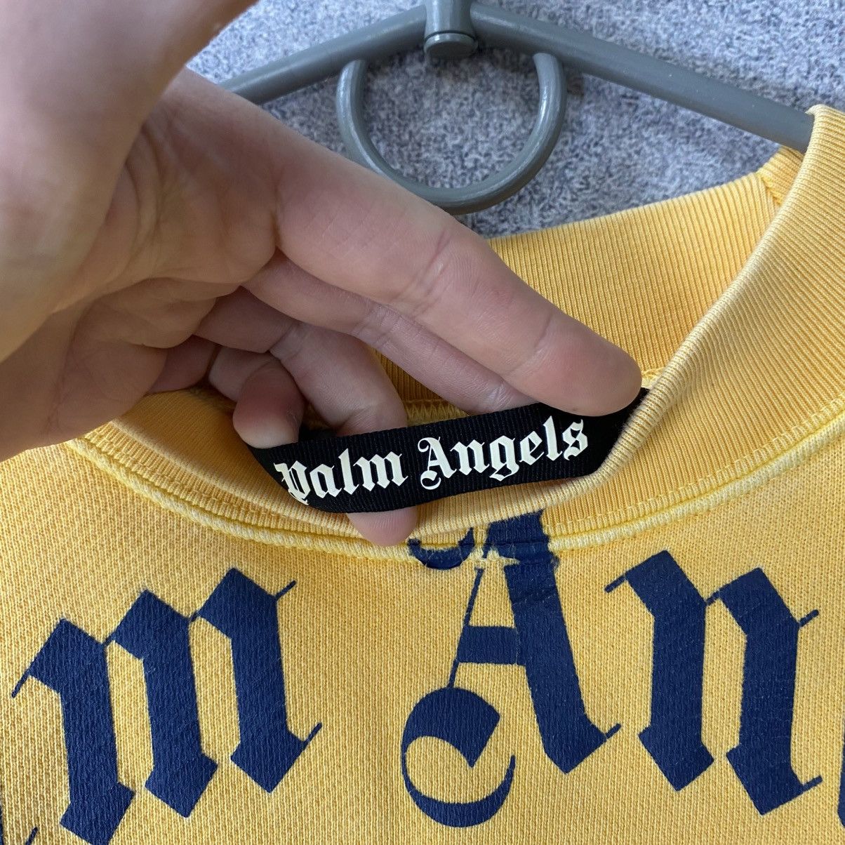 Palm Angels Palm Angels Sweatshirt Big Logo Size US S / EU 44-46 / 1 - 7 Thumbnail