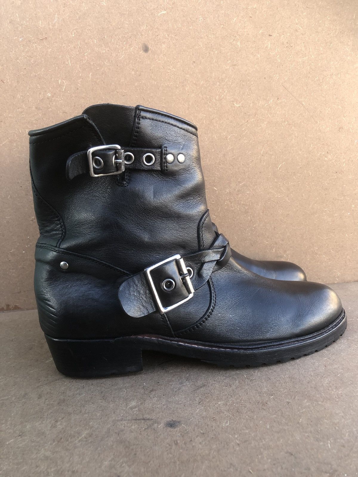 Golden Goose ‘BOOtS’ Black Leather Women’s Boots Size 39