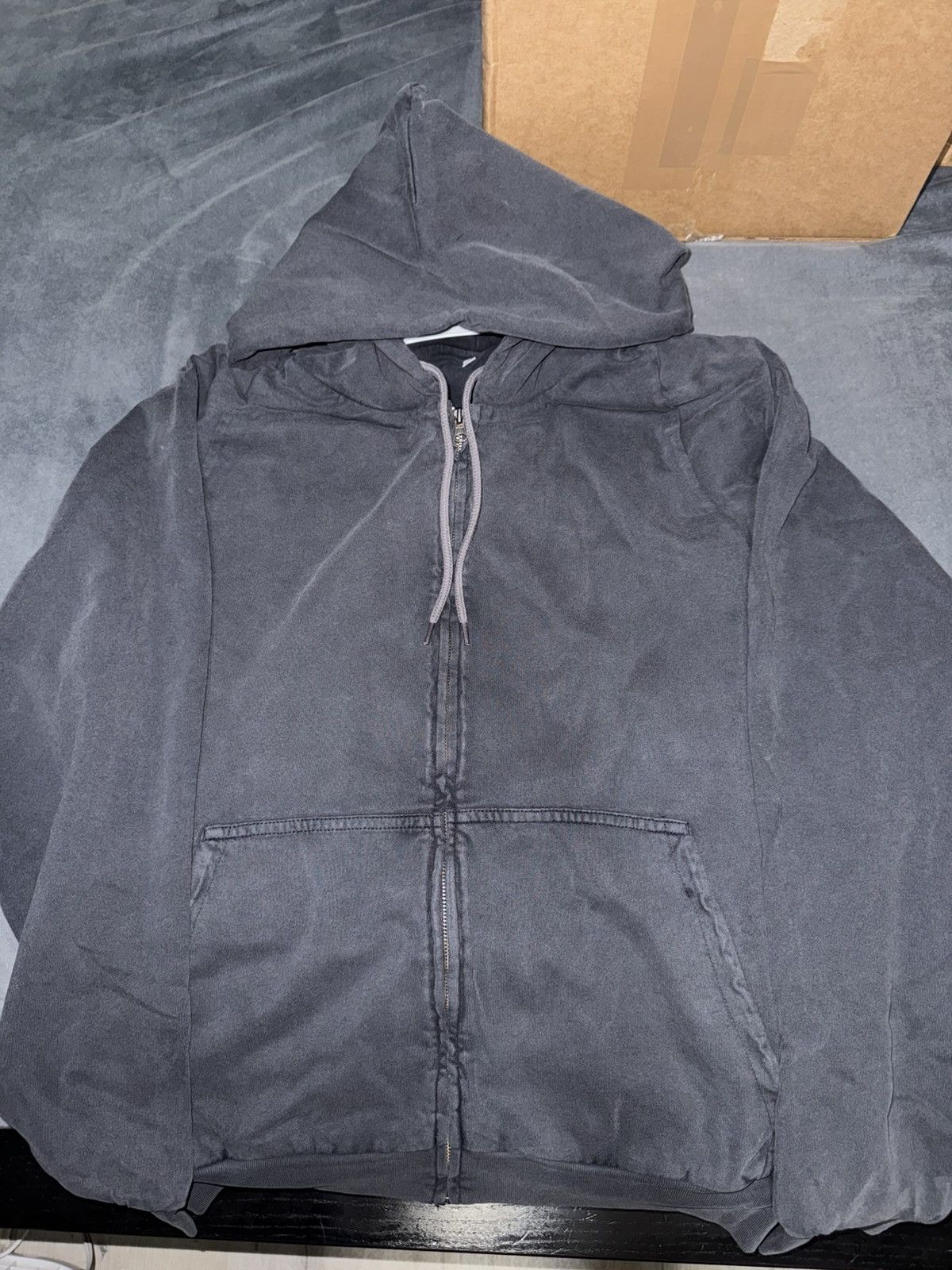 Gap × Kanye West × Yeezy Yeezy Gap Zip Up Poetic Black Size US S / EU 44-46 / 1 - 1 Thumbnail