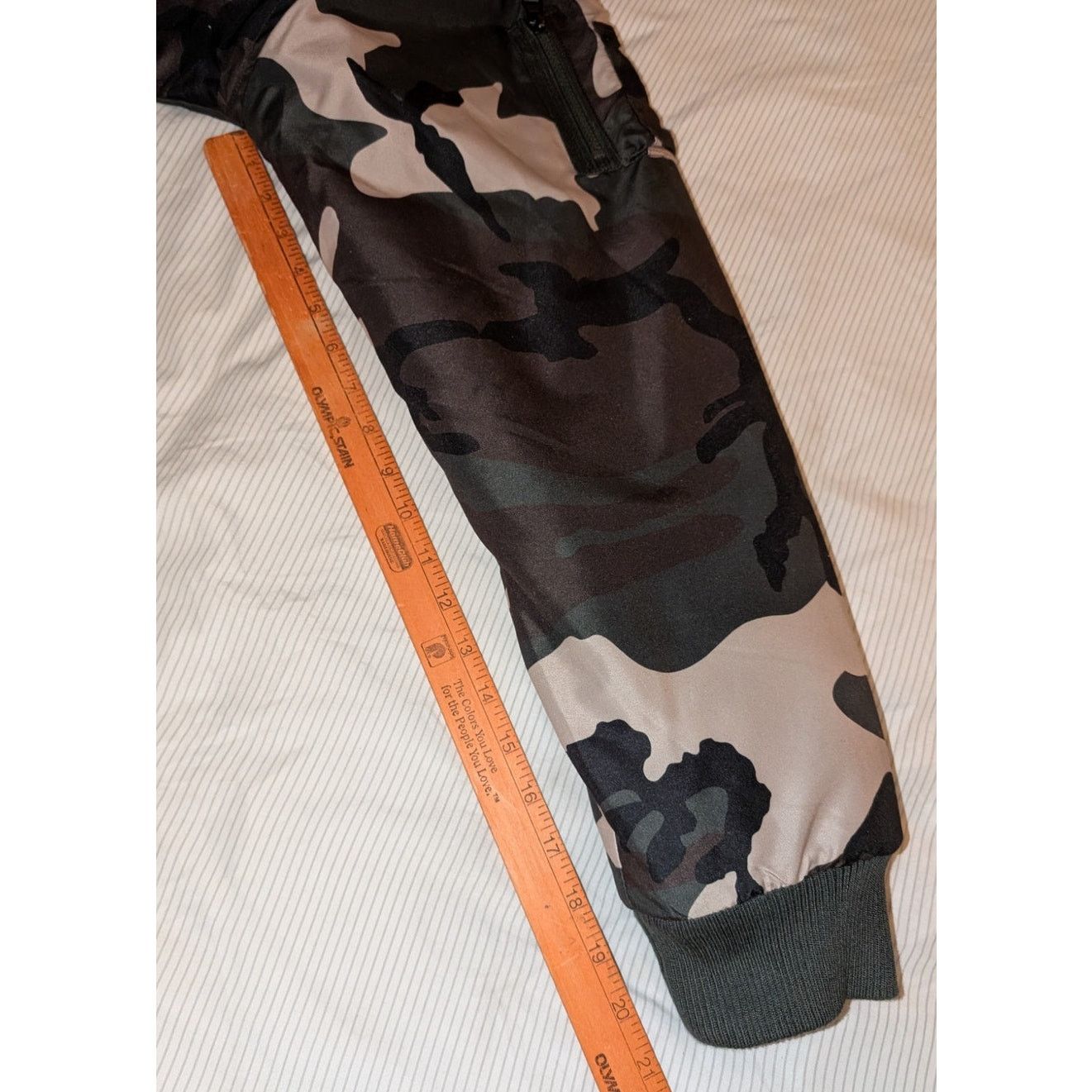 Ring Of Fire Ring of Fire Camo Fleece Hooded Bomber Jacket Size Large Size US L / EU 52-54 / 3 - 6 Thumbnail