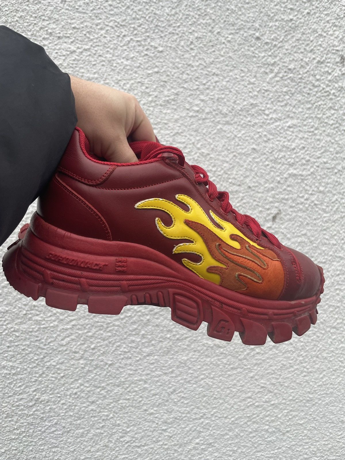 Other Gordon Jack platform alternative rave shoes flame Size US 10 / IT 40 - 1 Thumbnail