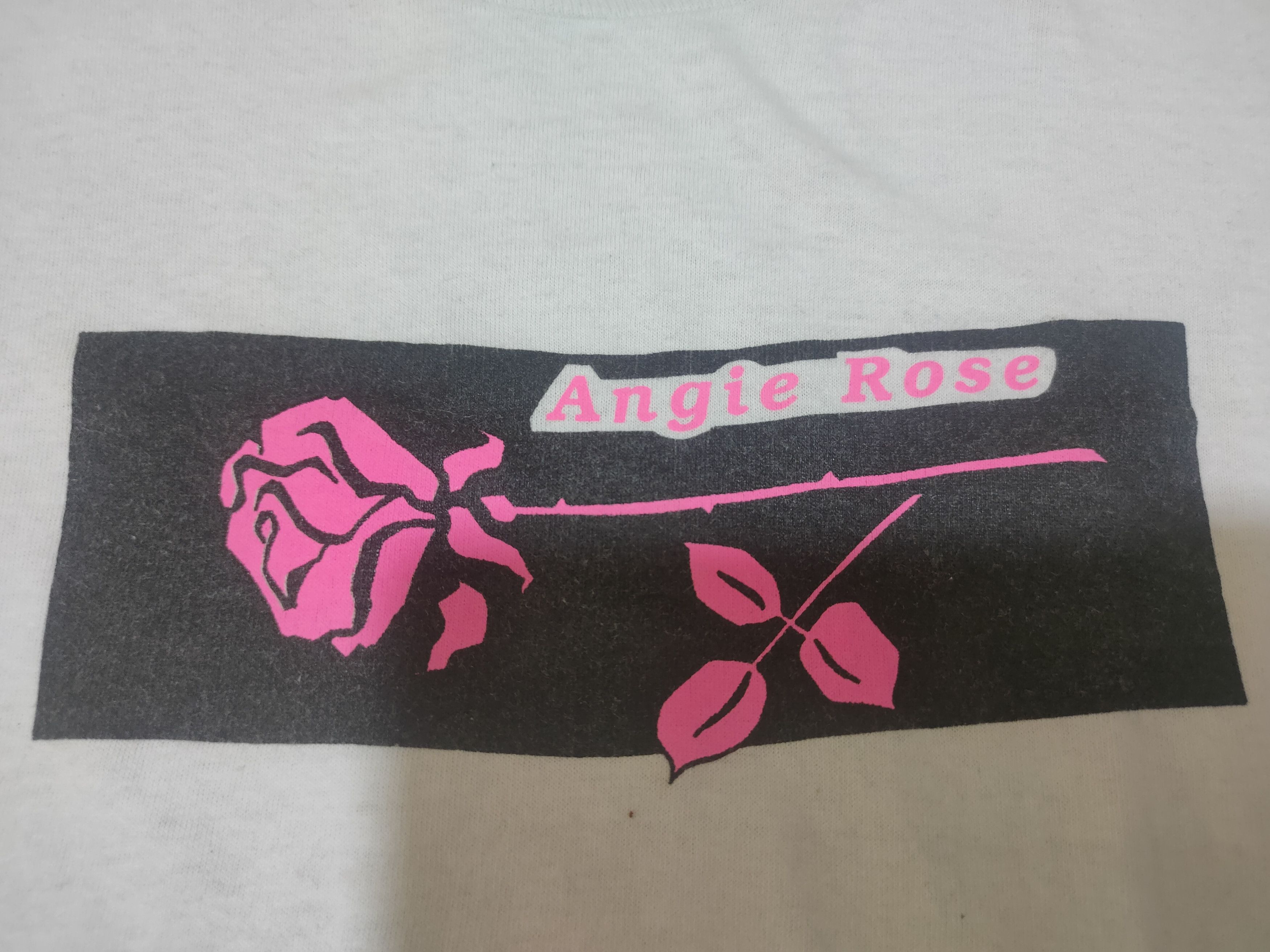 Band Tees × Rap Tees Rare Angie rose Size US XL / EU 56 / 4 - 3 Thumbnail