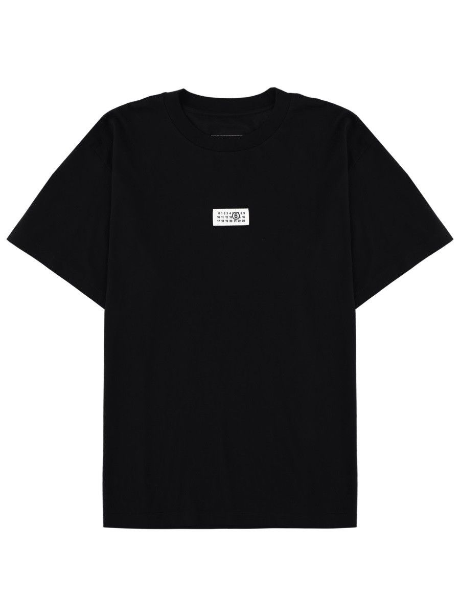 MM6 MM6 T-SHIRT "NUMERIC" - BLACK Size US XL / EU 56 / 4 - 1 Thumbnail