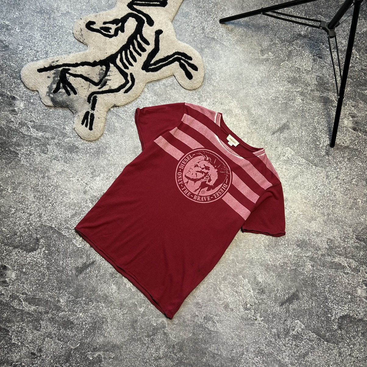 Diesel Designer Diesel Big Graphic Logo y2k streetwear japan tee Size US L / EU 52-54 / 3 - 1 Thumbnail