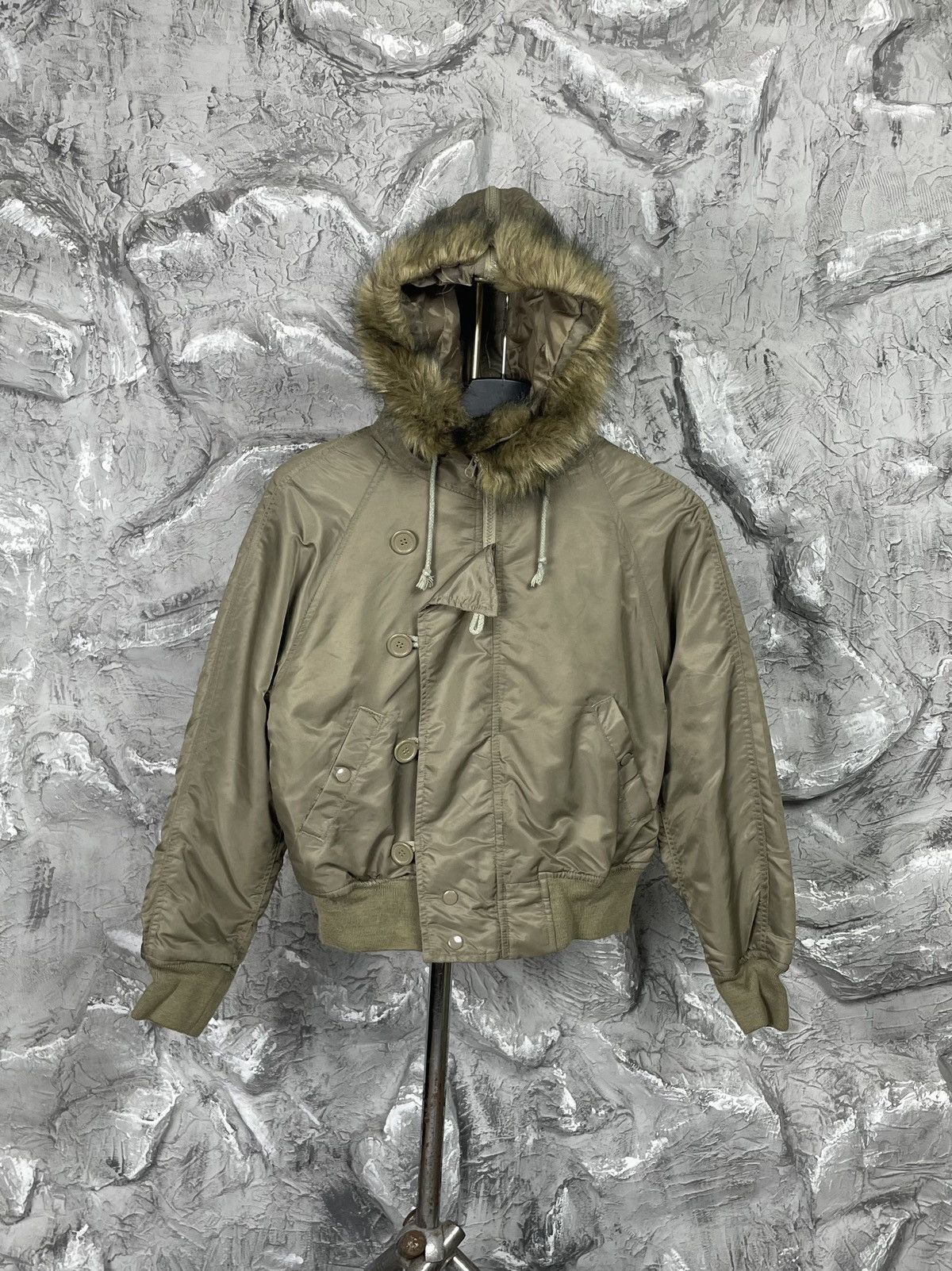 Hysteric Glamour Vintage Y2K Fur Zip Hood Bomber IfSixWasNine Lgb Style Size US S / EU 44-46 / 1 - 2 Thumbnail