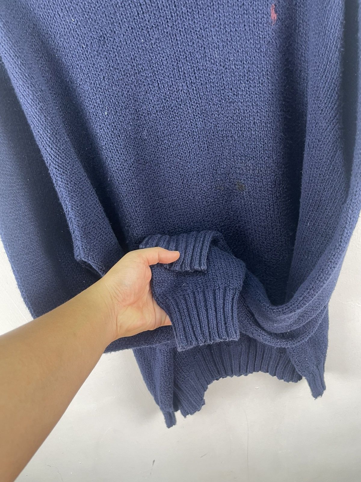 Polo Ralph Lauren Vintage 90s Polo Ralph Lauren Sweater Cable Knit Jumper Size US XXL / EU 58 / 5 - 5 Thumbnail