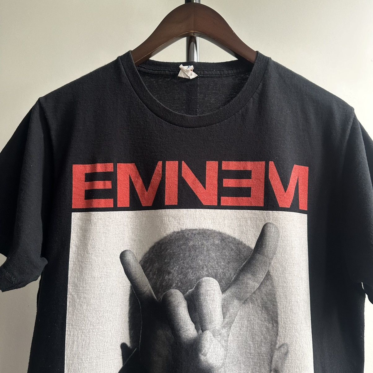 Eminem × Rap Tees × Vintage VINTAGE Y2K EMINEM GRAPHIC RAP TEE Size US M / EU 48-50 / 2 - 2 Thumbnail