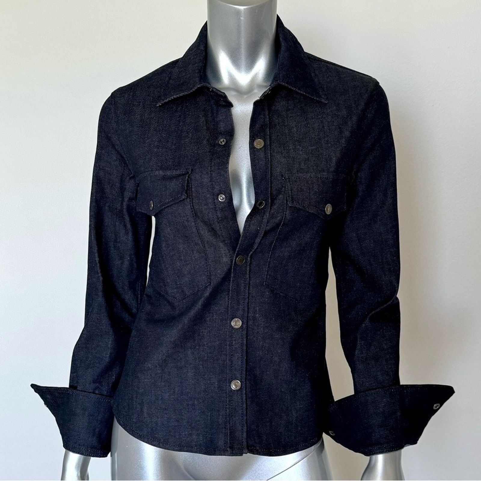 Zara New, ZARA Jeans Shirt, Size S Size S / US 4 / IT 40 - 1 Thumbnail