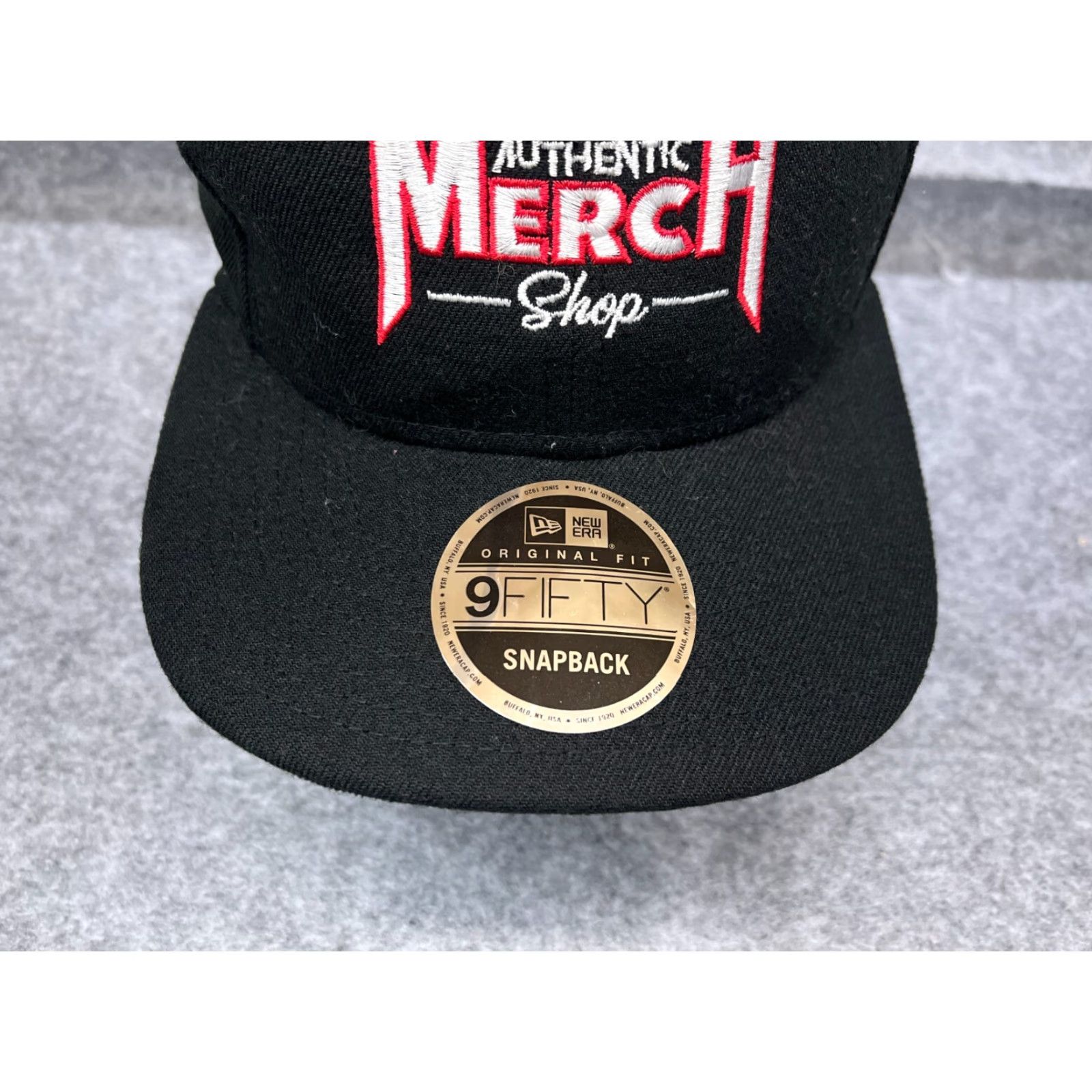 New Era New Era Hat Snap Back Adult One Size Black Poly 9Fifty Size ONE SIZE - 3 Thumbnail