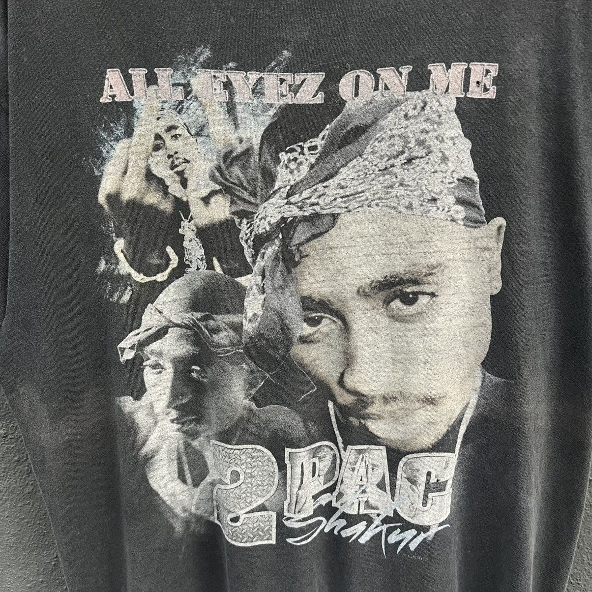 Rap Tees Thrashed Faded Distressed Tupac Rap Tee Size US XL / EU 56 / 4 - 2 Thumbnail