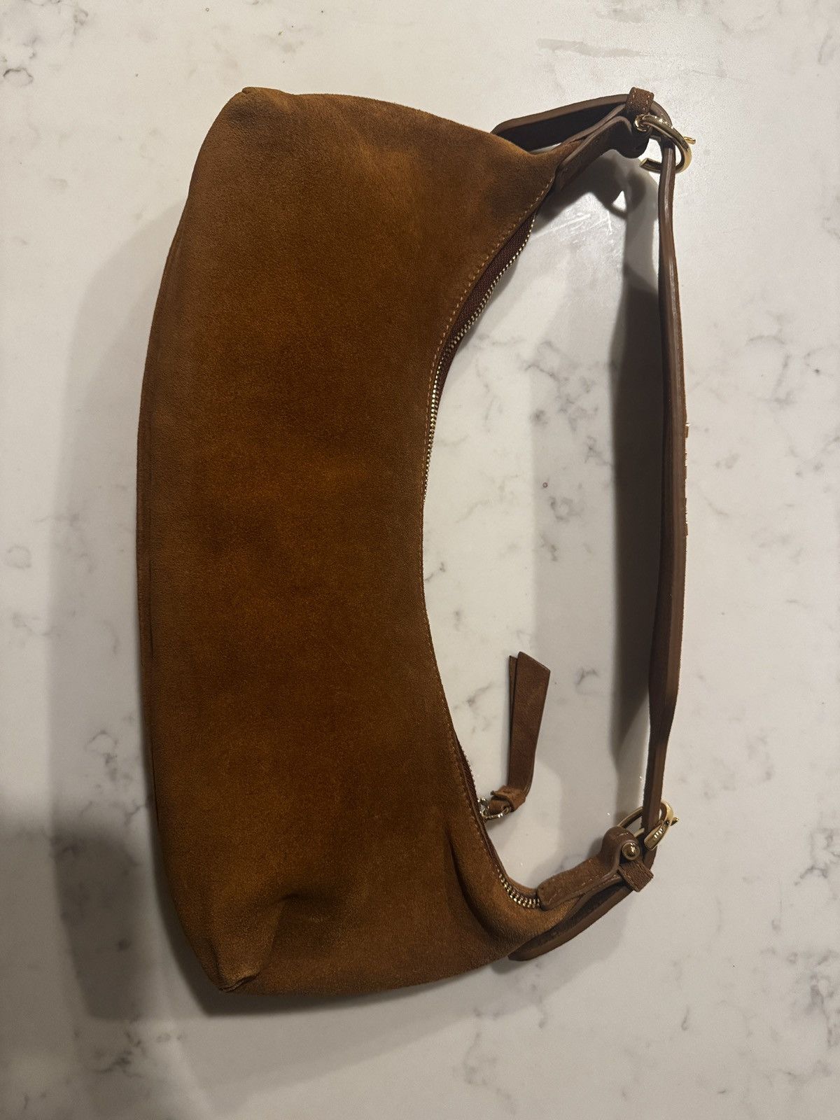 By Far By Far Mara Suede Shoulder Bag Size ONE SIZE - 2 Thumbnail