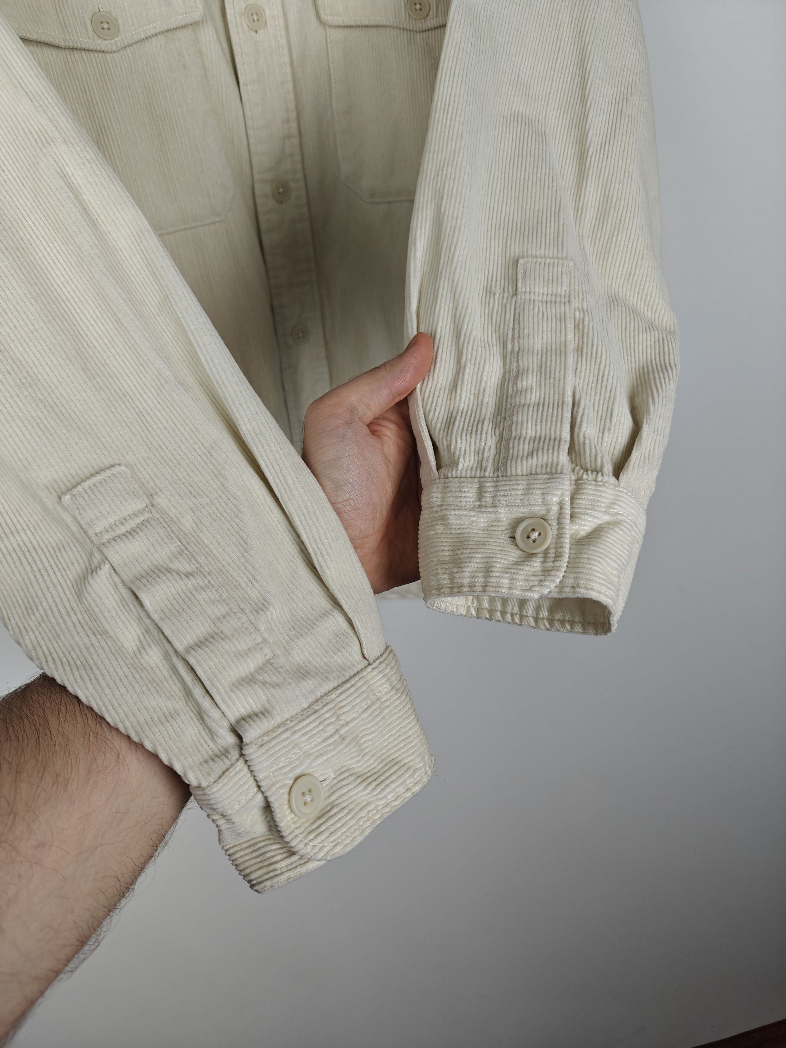 Uniqlo Uniqlo Corduroy Jacket Beige Button Collared size M Size US M / EU 48-50 / 2 - 6 Thumbnail