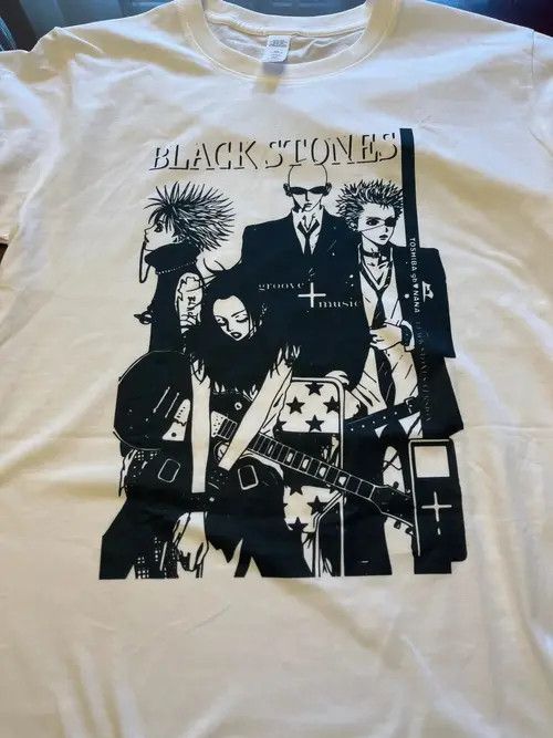 Japanese Brand Black Stones NANA Osaki T-shirt Size US M / EU 48-50 / 2 - 2 Thumbnail