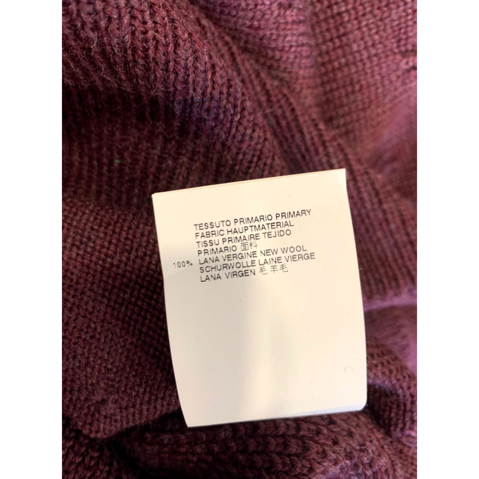 Vivienne Westwood Vivienne Westwood MAN Sweater XL Burgundy Wool Knit Orb Logo Crewneck Pullover Men Made in Romania Size US XL / EU 56 / 4 - 4 Thumbnail