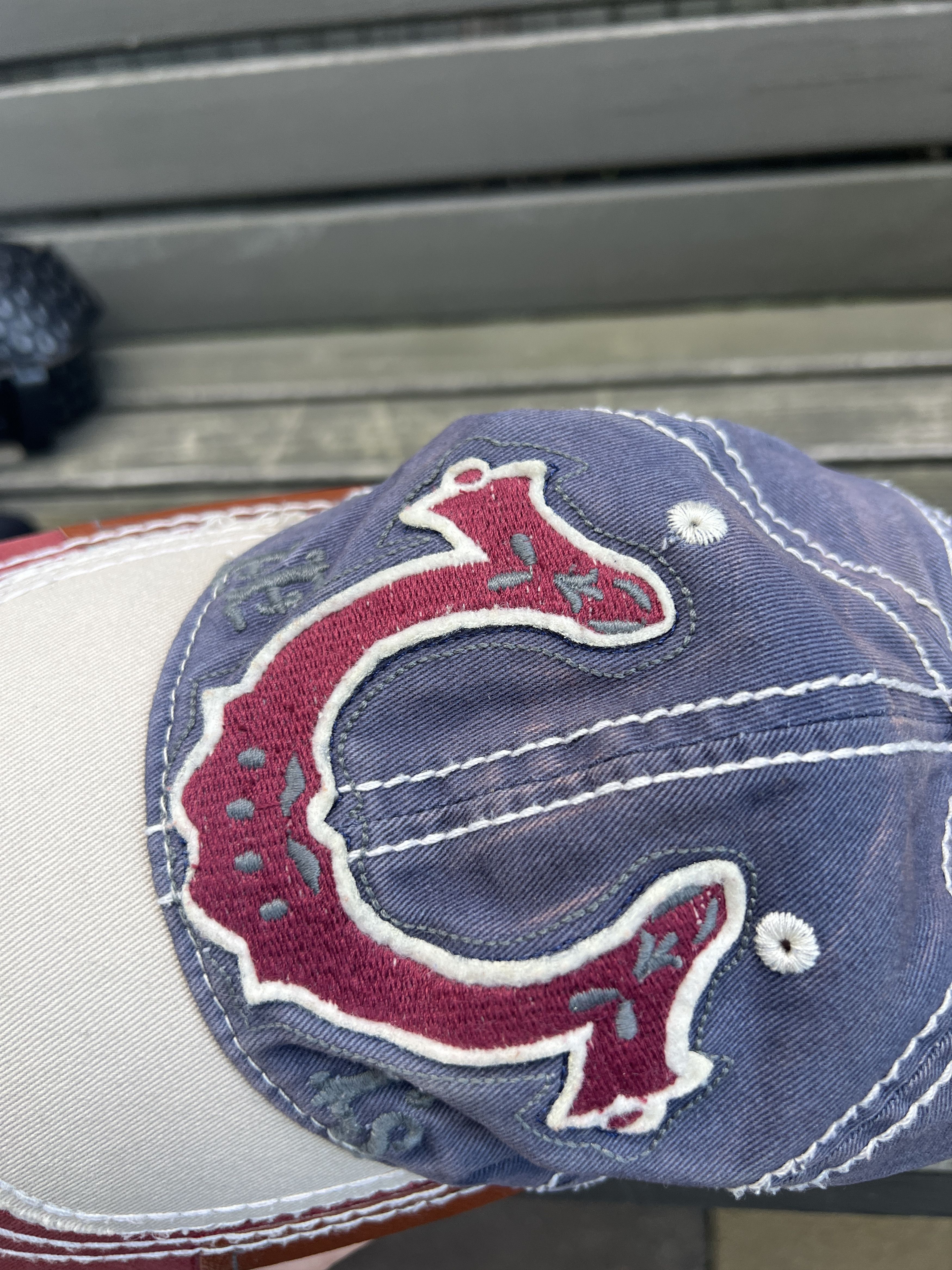 True Religion True Religion Vintage Y2K Distressed Cap Size ONE SIZE - 4 Thumbnail
