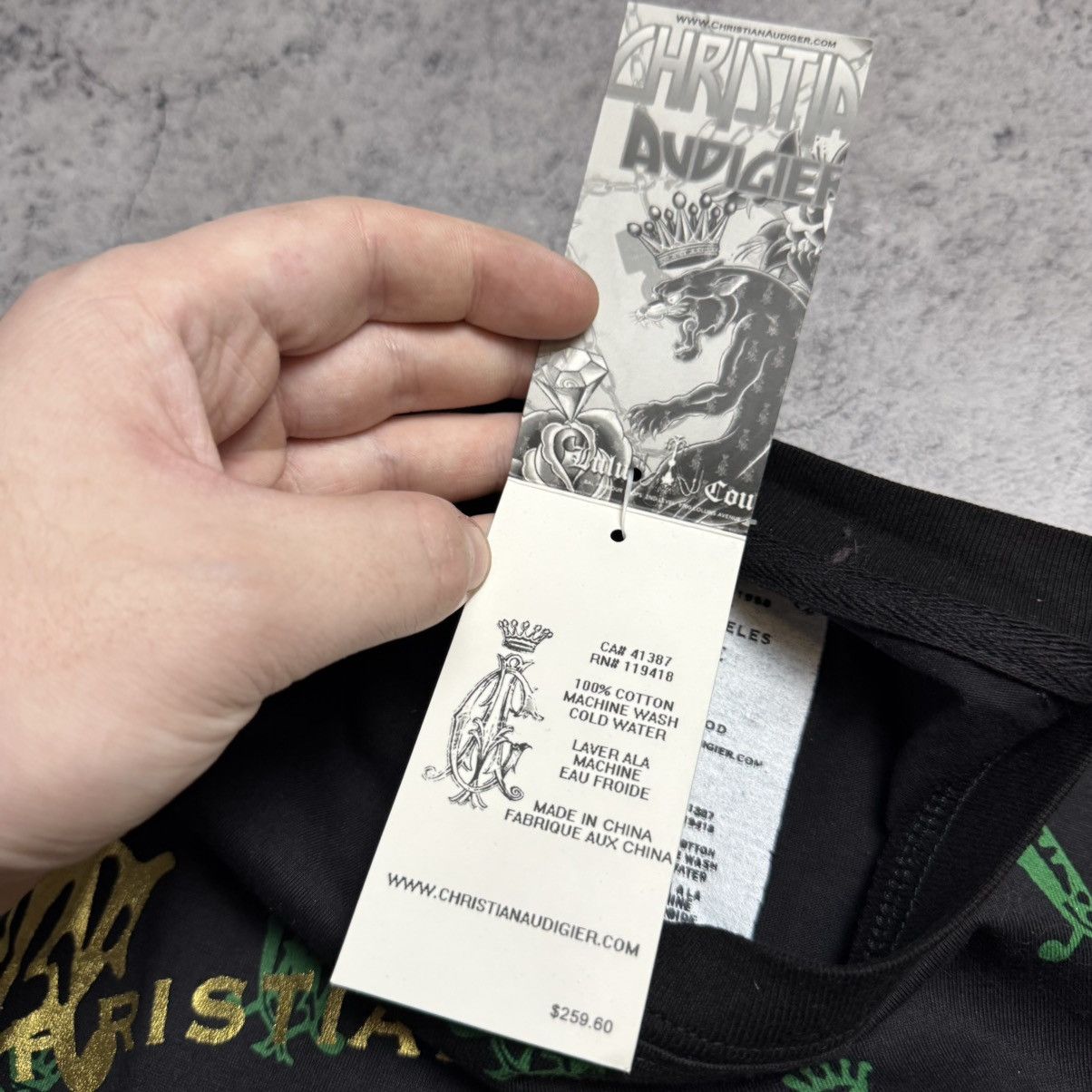 Christian Audigier NEW Christian Audigier Vintage Longsleeve T Shirt Size US M / EU 48-50 / 2 - 11 Thumbnail