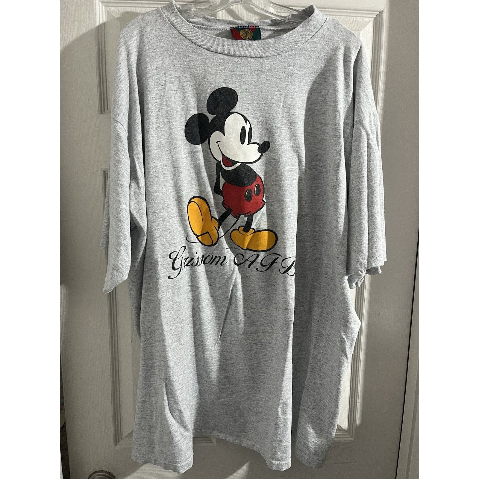Other Vintage Grissom AFB Air Force Base Mickey Mouse OSFA Shirt Size US XXL / EU 58 / 5 - 1 Thumbnail
