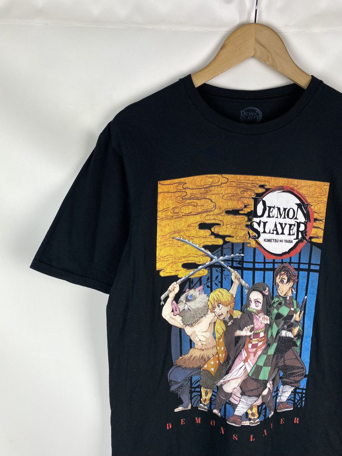 Anime Demon Slayer Kimetsu No Yaiba Poster men’s anime t shirt Size US M / EU 48-50 / 2 - 4 Thumbnail
