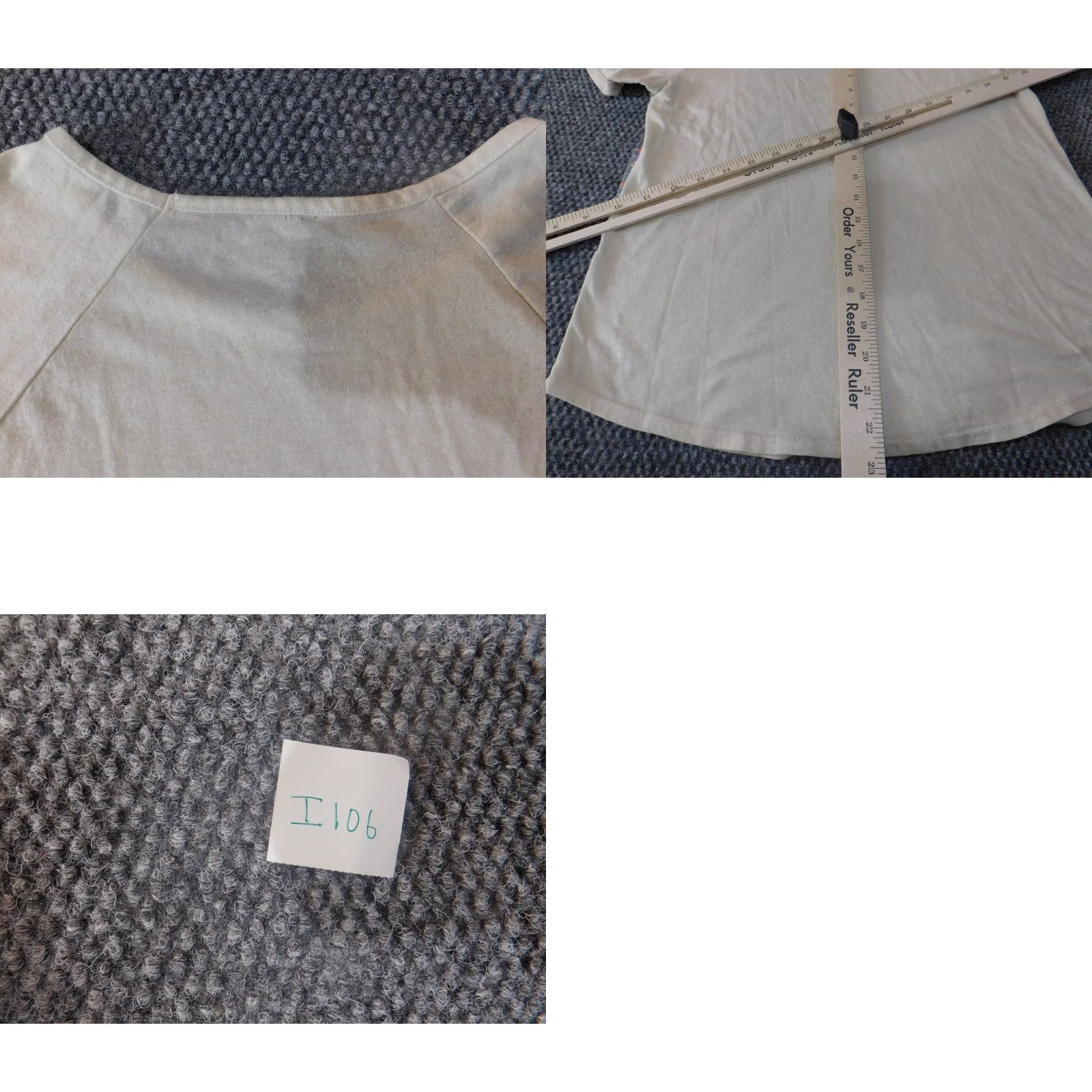 Lucky Brand Lucky Brand T-Shirt Womens Small Beige Crew Neck Short Sleeve Cotton Knit Casual Graphic Size S / US 4 / IT 40 - 8 Thumbnail