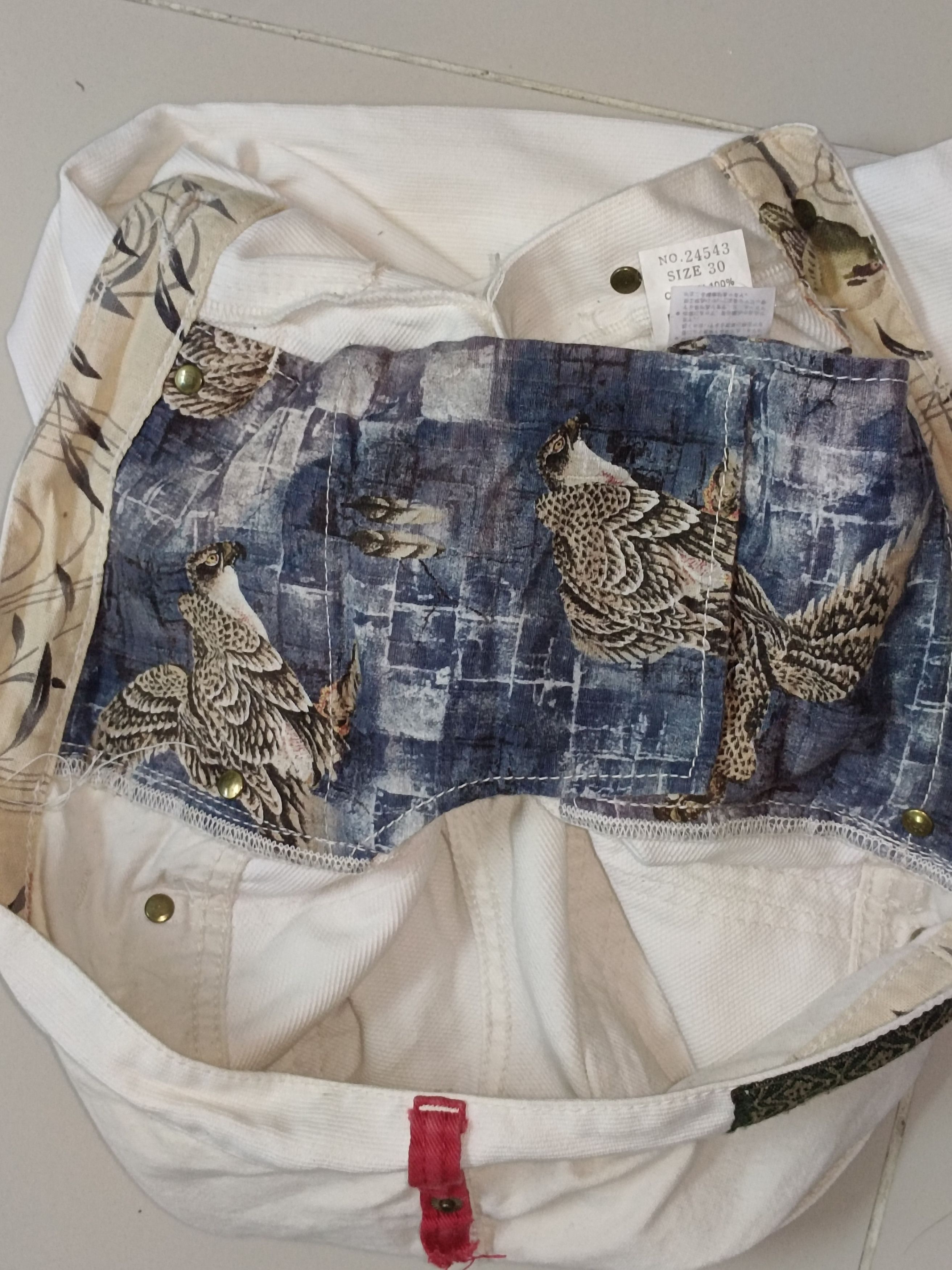 14th Addiction × Eternal × If Six Was Nine Japanese Brand Y2K Eternal Flower Sukajan Jeans Size US 30 / EU 46 - 11 Thumbnail