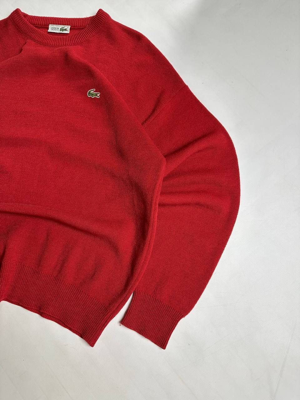 Lacoste 90s Vintage Lacoste Knite Sweater Size US XL / EU 56 / 4 - 3 Thumbnail