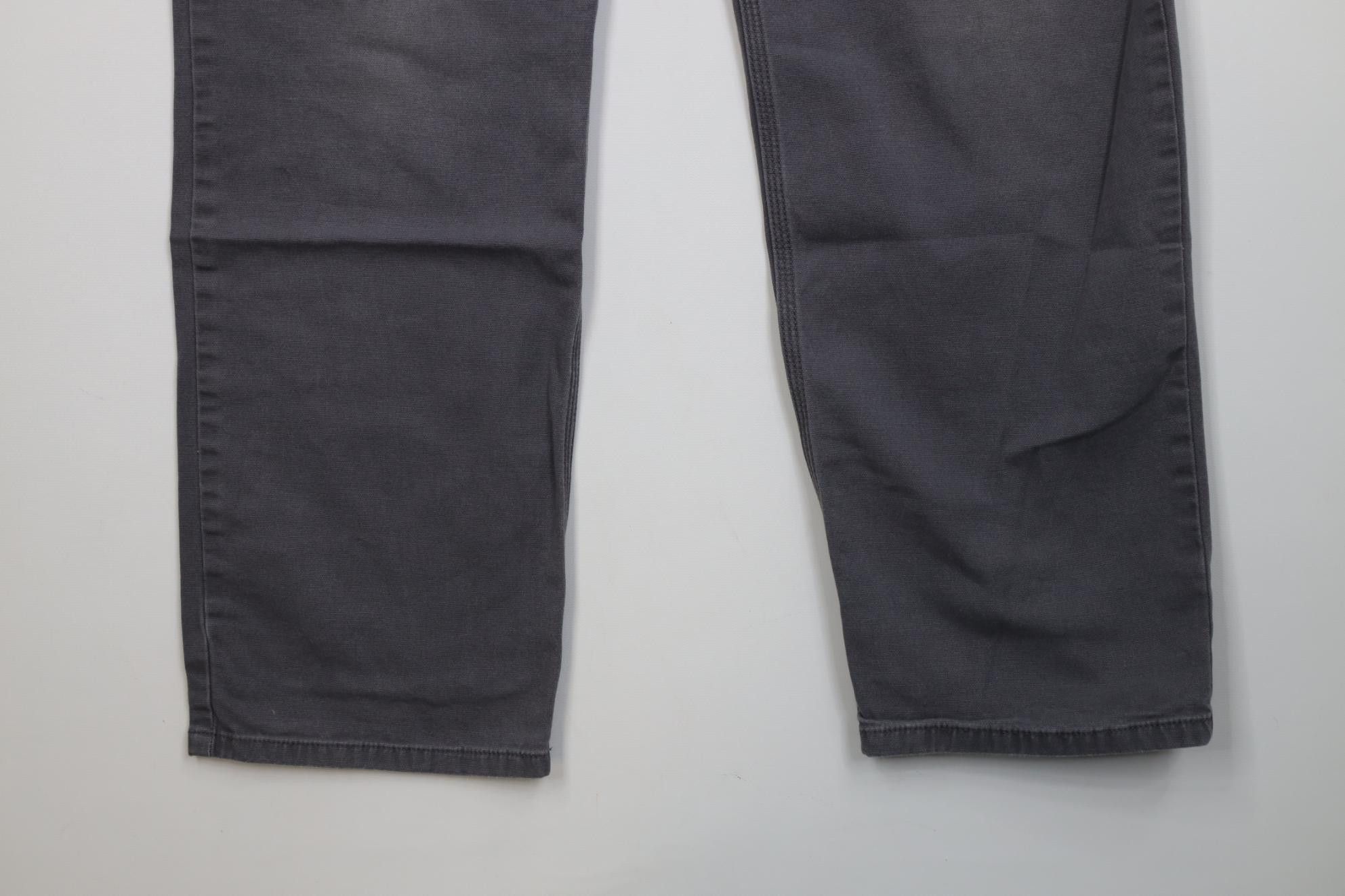 Carhartt Vintage Y2K Carhartt Relaxed Fit Stretch Canvas Pants Gray Size US 33 - 4 Thumbnail
