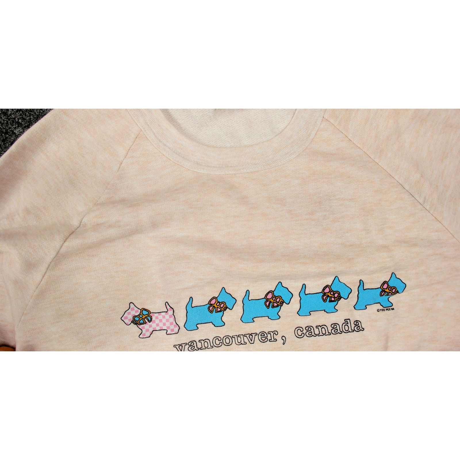 Vintage Vintage 1988 Teepee Boxy Cut Scottie Dog Raglan Size XL / US 12-14 / IT 48-50 - 12 Thumbnail