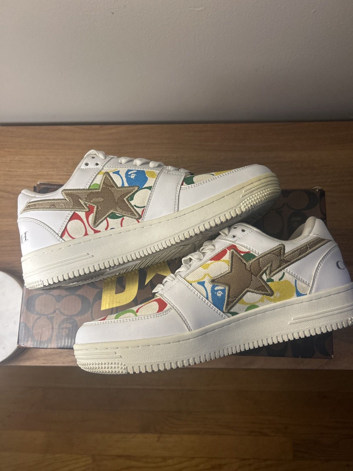 Bape × Coach Bape x Coach Bapesta Size US 10 / EU 43 - 3 Thumbnail