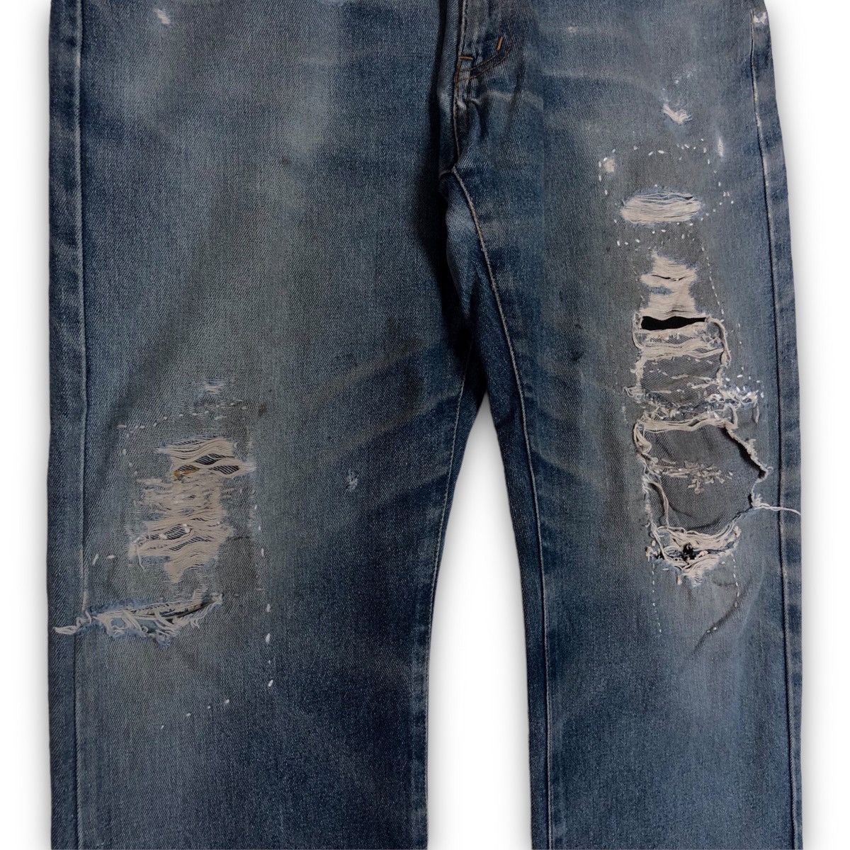 Vintage Vintage 90s Distressed Denim Jeans Size US 34 / EU 50 - 6 Thumbnail