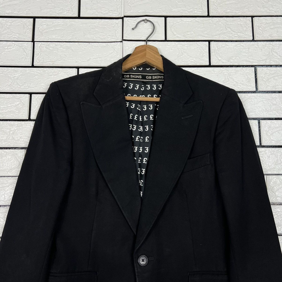 GB GB SKINS Wool Casual Jacket / Blazer #4120-C187 Size US S / EU 44-46 / 1 - 2 Thumbnail