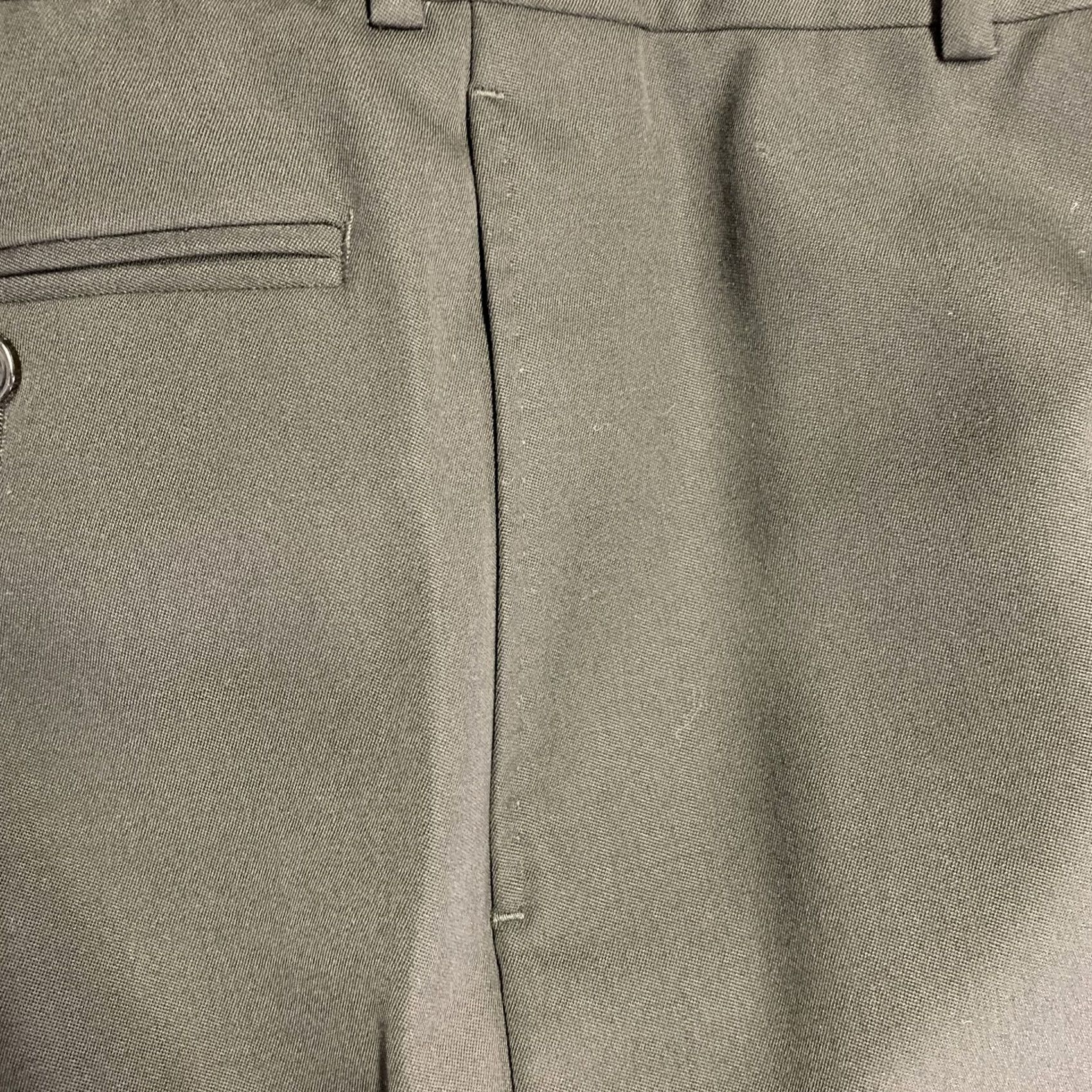 Alexander McQueen ALEXANDER MCQUEEN Dress Pants Black Wool Barathea Flat Front 30 Inseam 34 Italy Men's Regular Size 30 Size US 30 / EU 46 - 8 Thumbnail
