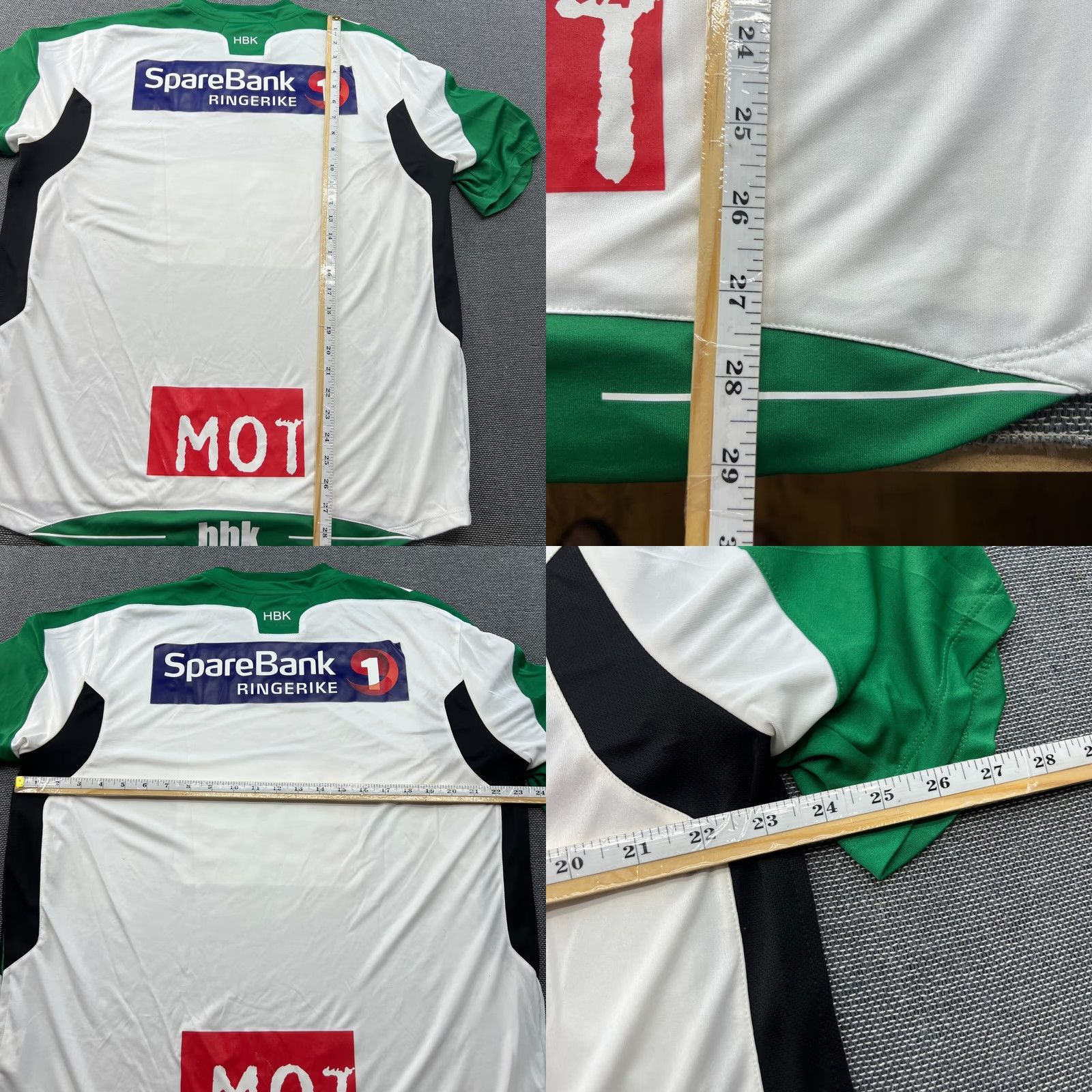 Diadora Diadora Honefoss BK Football Jersey Shirt Mens L Multicolor 100% Polyester Quick Dry Moisture Wicking Sports Football Shirt Size US L / EU 52-54 / 3 - 9 Thumbnail