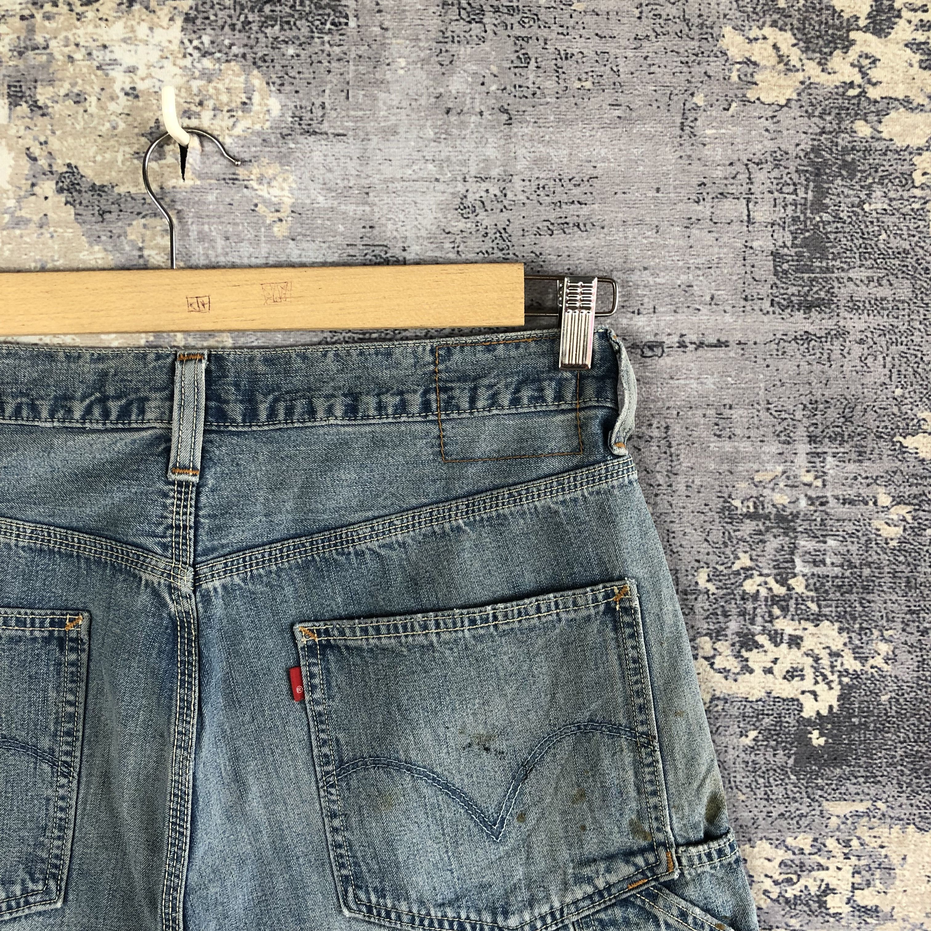 Levi's Vintage 90s Levis Carpenter Baggy Jeans Levi's Cargo Denim Size US 34 / EU 50 - 5 Thumbnail
