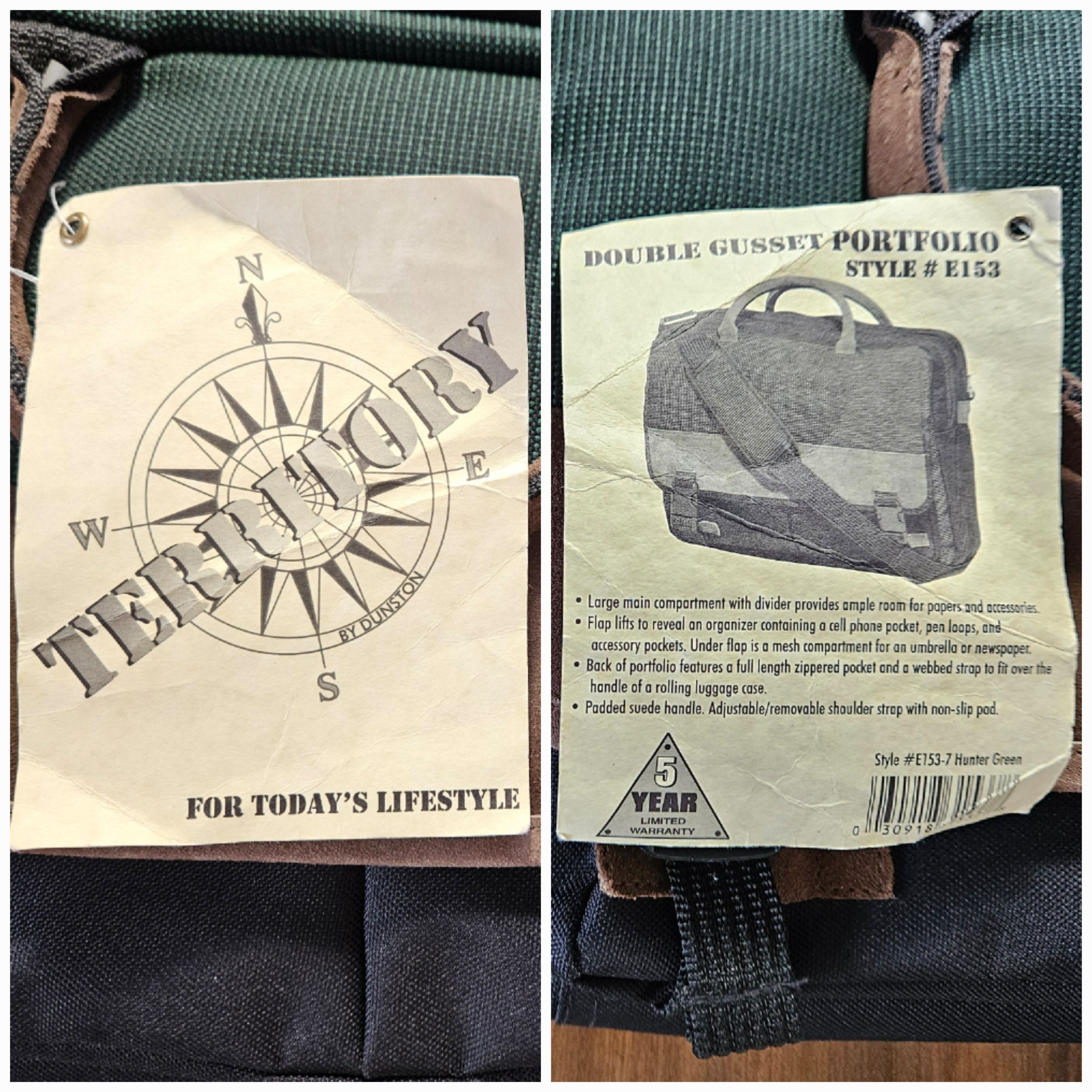 Other Territory 15x10x7" Carry On Luggage Atache Portfolio Laptop Size ONE SIZE - 10 Thumbnail