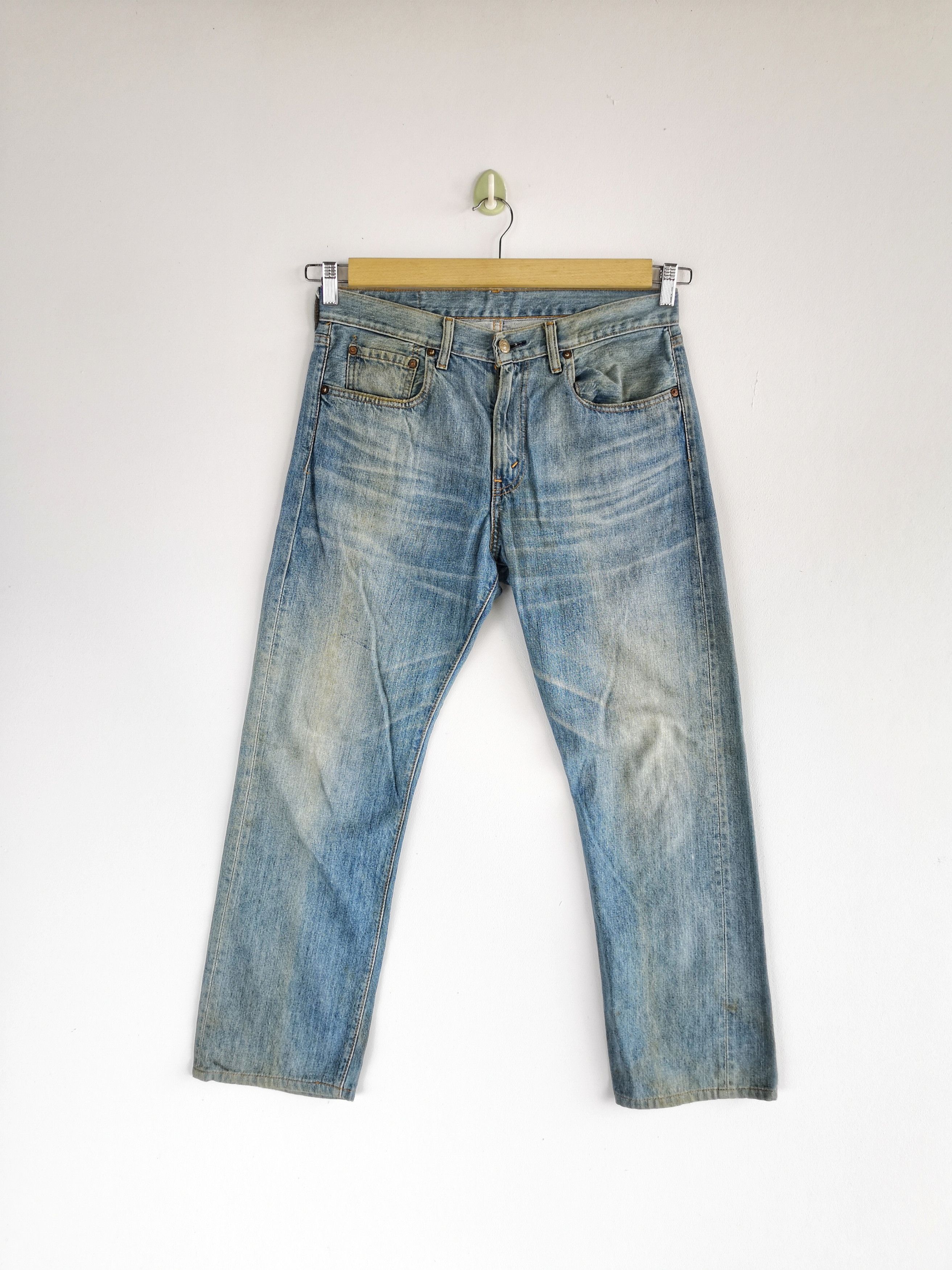 Jean Vintage Rusty Levi's 505 Jeans Mud Wash Levis 505 Denim Size US 32 / EU 48 - 1 Thumbnail