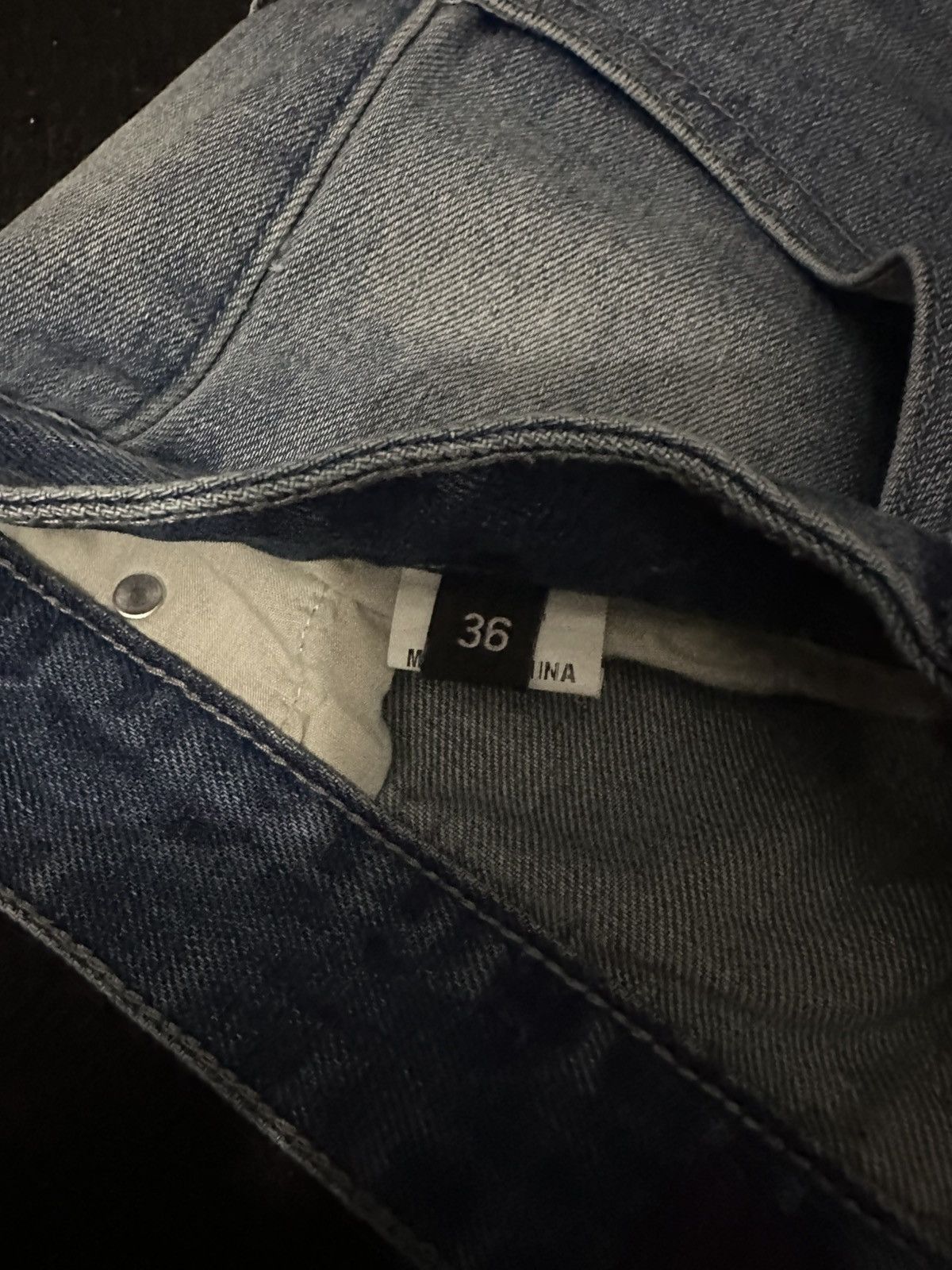 11.11 / eleven eleven Blue Baggy Vintage Denim Size US 36 / EU 52 - 3 Thumbnail