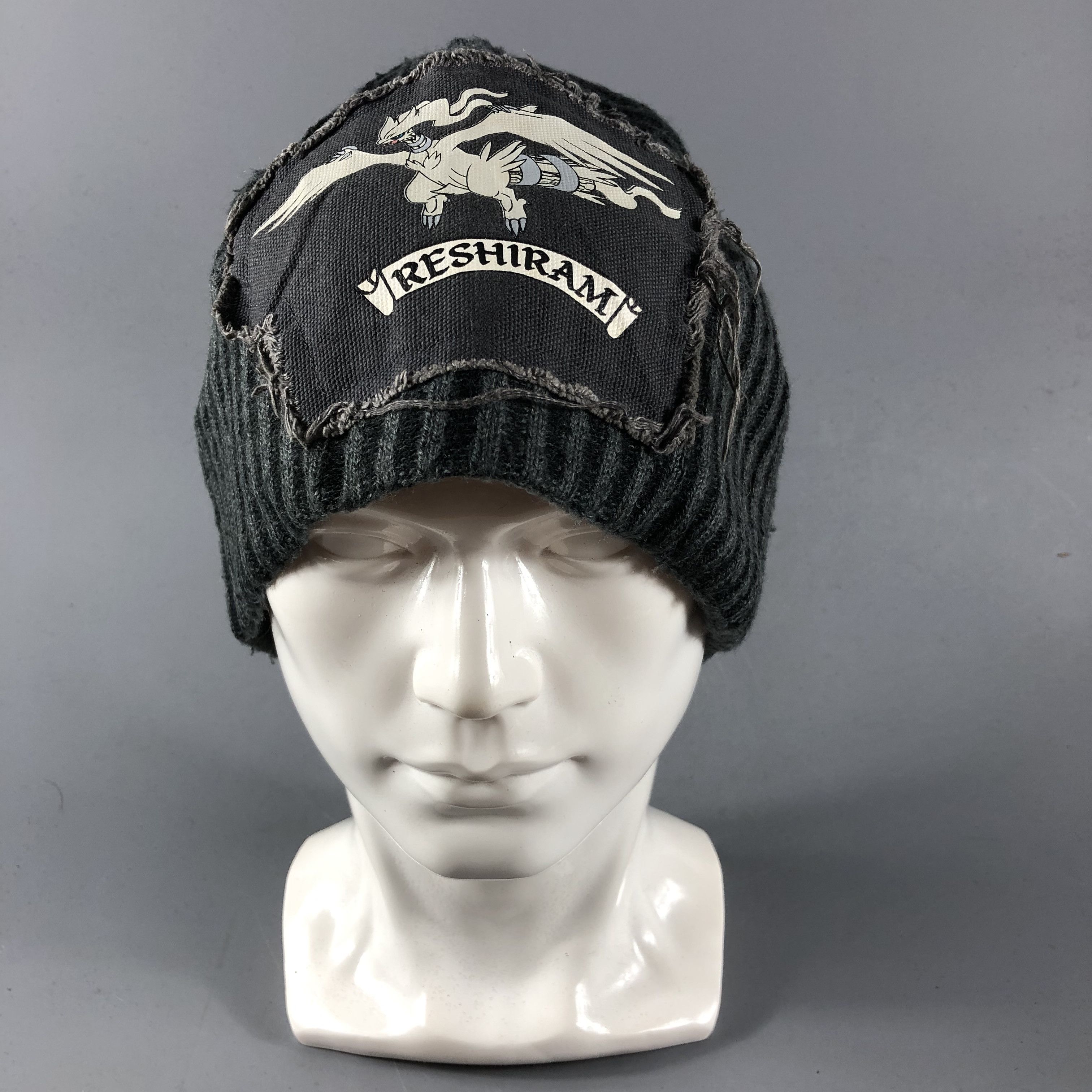 image of Anima x Pokemon Reshiram Beanie Snowcap Snow Hat B531, Men's