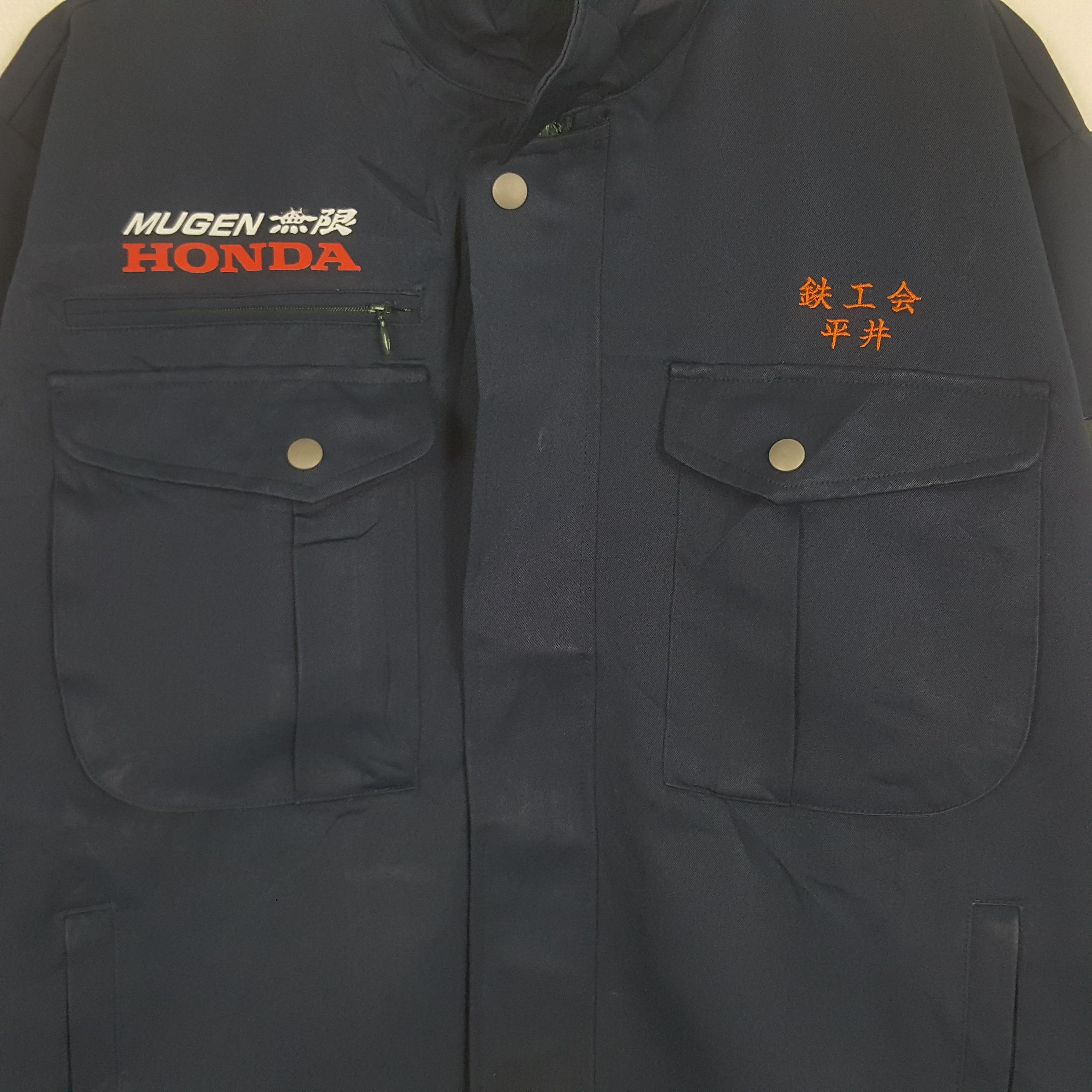 Honda × Japanese Brand × Vintage Vintage Mugen Honda Japanese Racing Team Custom Art Jackert Size US L / EU 52-54 / 3 - 4 Thumbnail