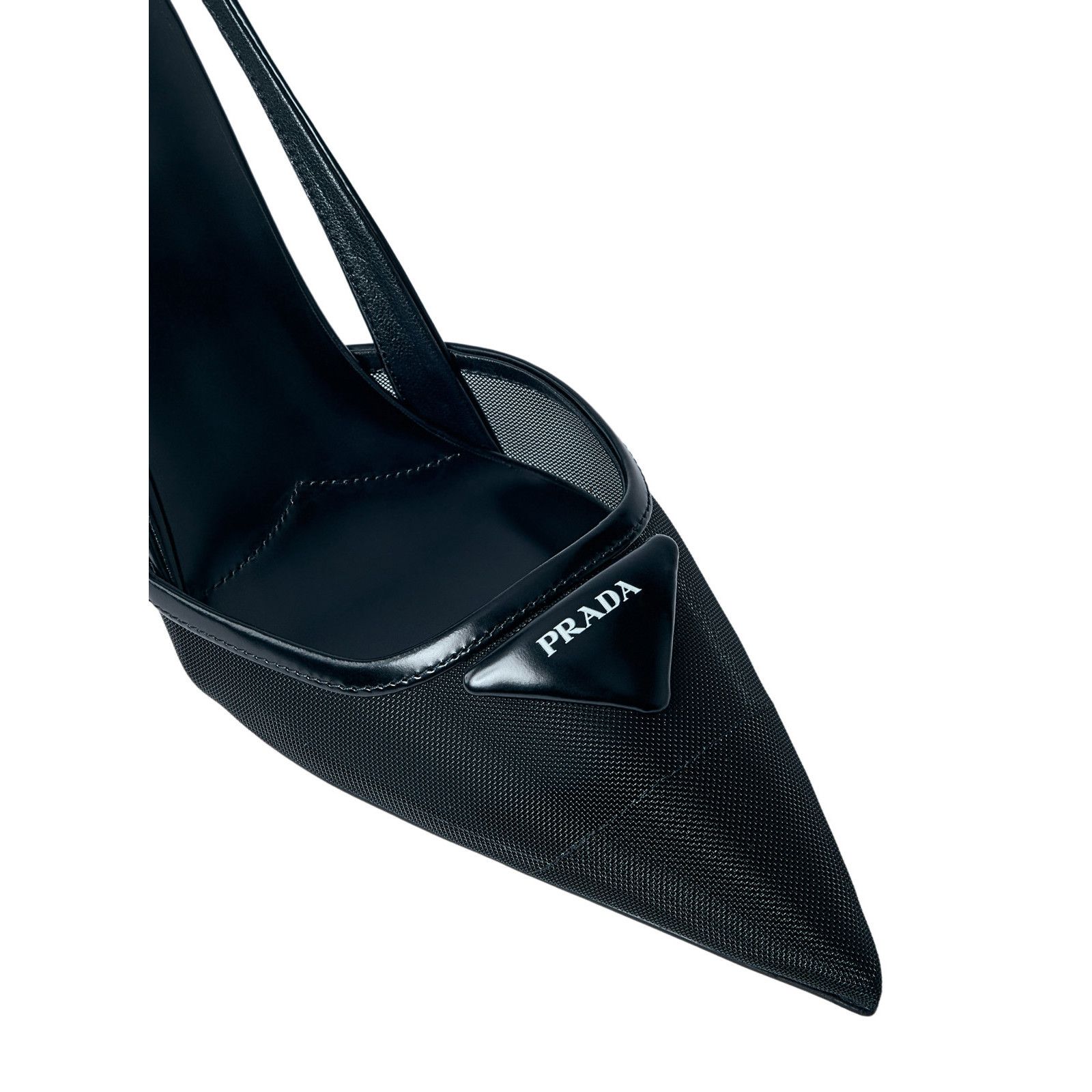 Prada PRADA Black Slingback Pumps New & Authentic (Women's size:7; Size US 7 / IT 37 - 2 Thumbnail
